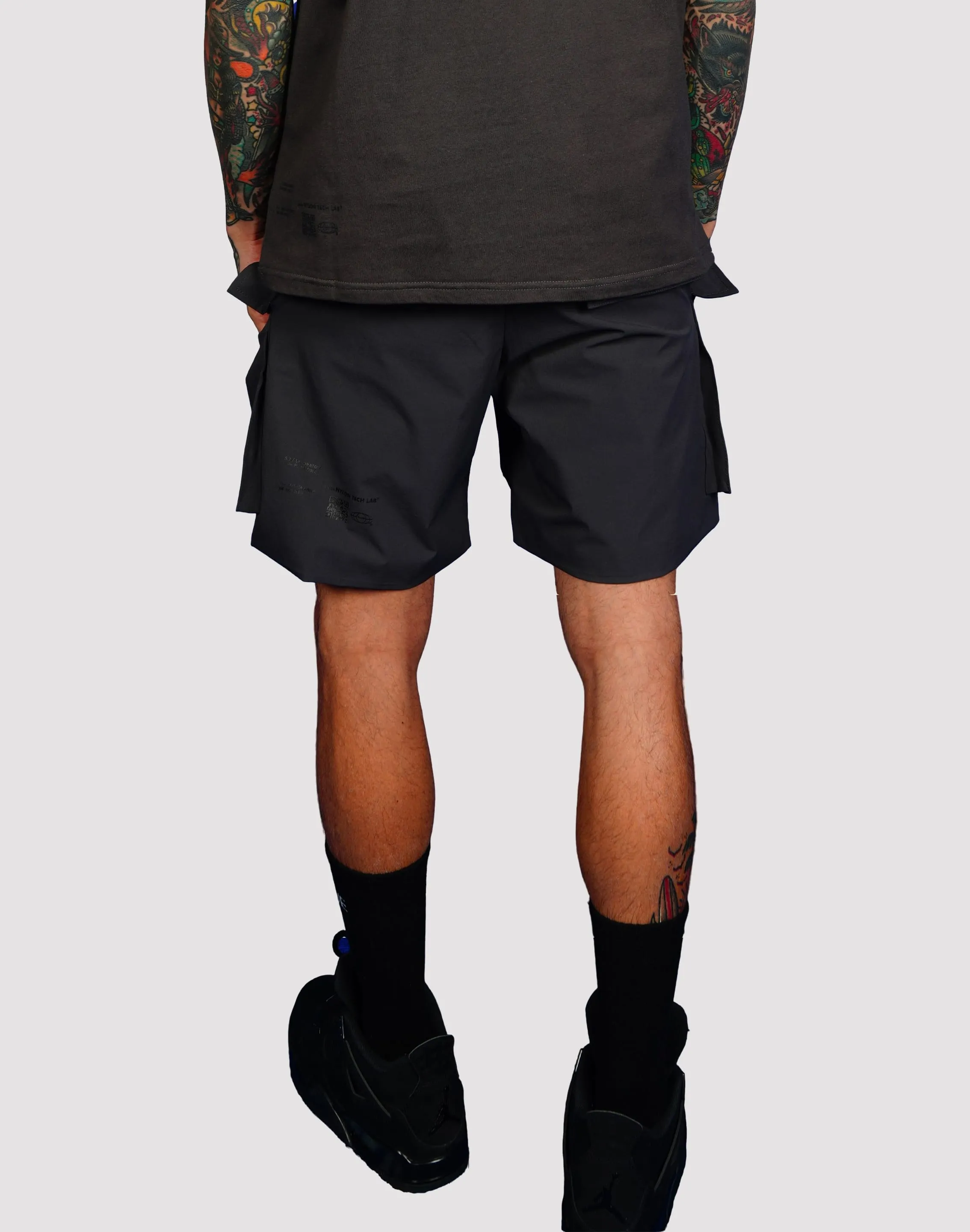 SJP DISTRIBUTION COMPANY Sixth June Nylon Tech Shorts Family Style Vital Core