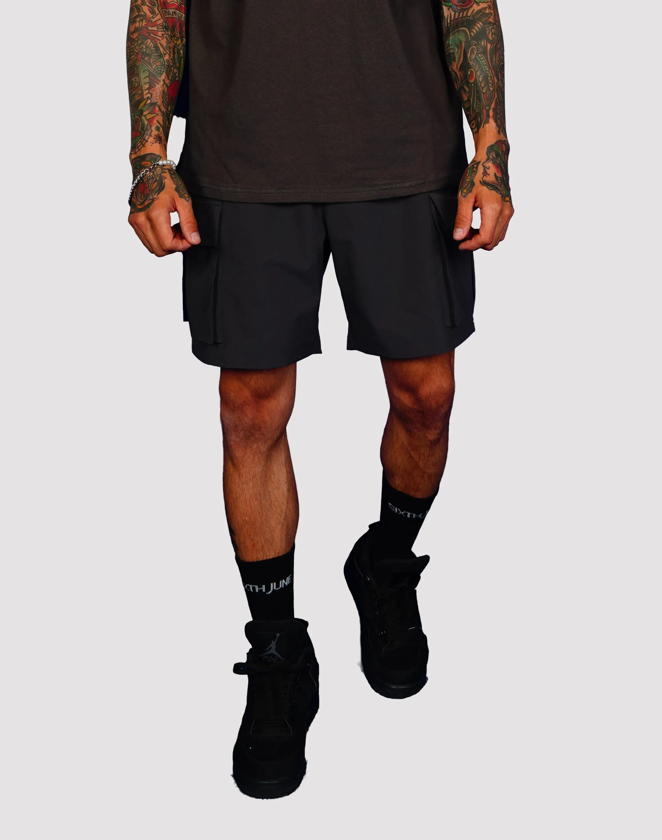SJP DISTRIBUTION COMPANY Sixth June Nylon Tech Shorts Neat Edge