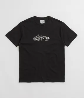 Skateboard Cafe Buddy T-Shirt - Black beach scene