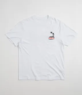 wide legs SkatePal Palms T-Shirt - White