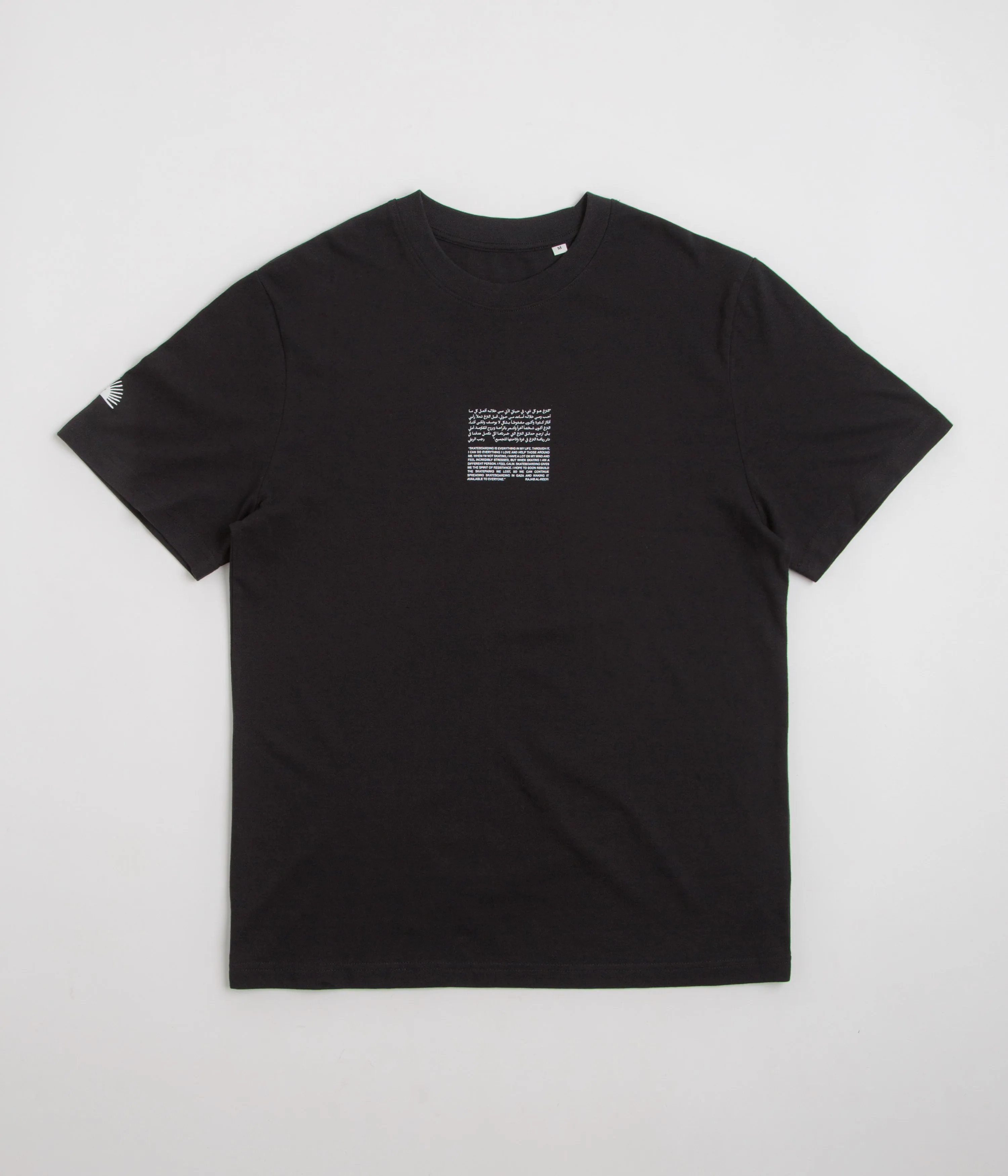 SkatePal Rajab T-Shirt - Black Patchwork