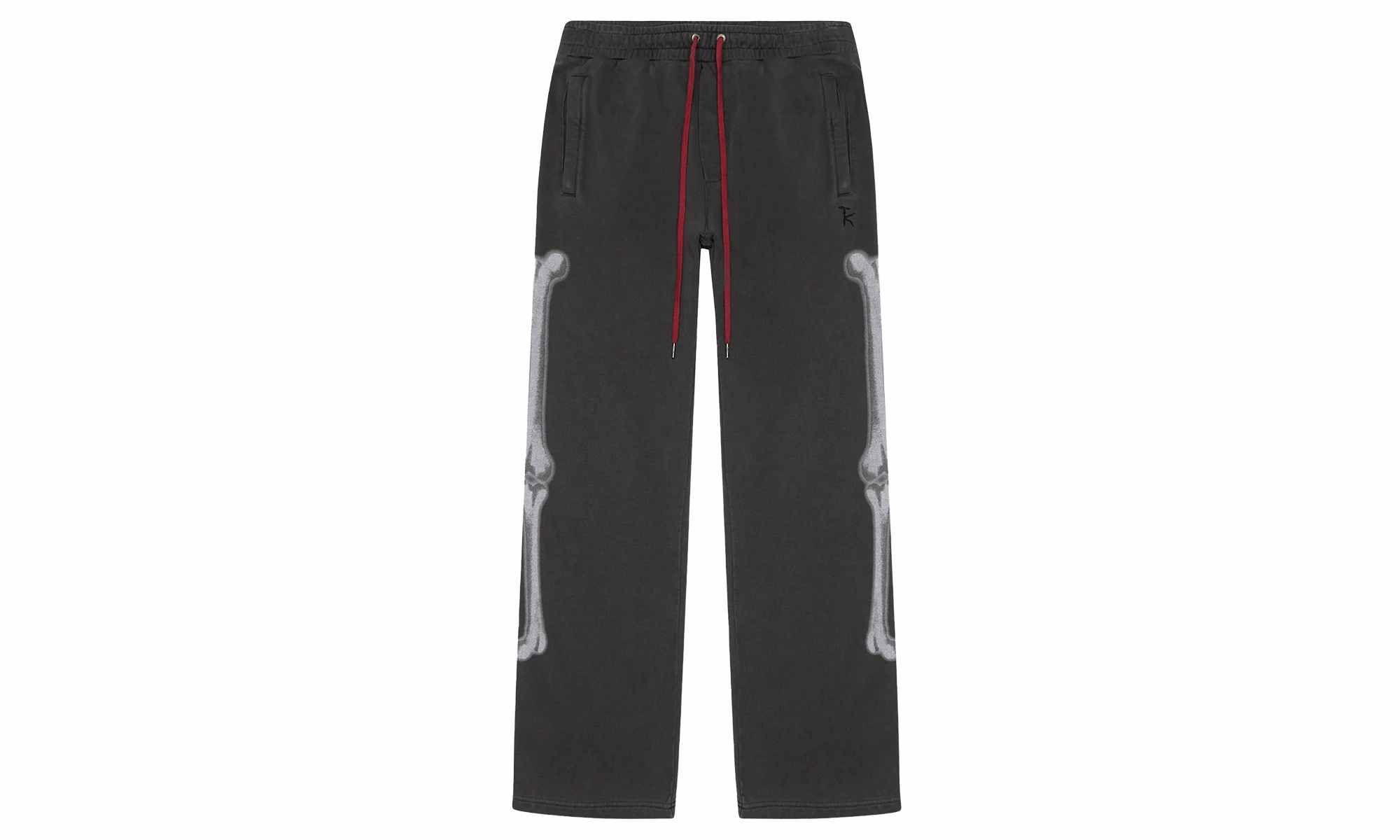 Skeleton Trak Faded Sweatpants "Black"