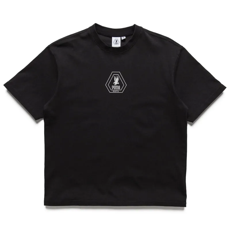 Skepta x Puma Graphic Tee - Black metallic hem
