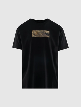 RibbedNeckline SKID T-SHIRT