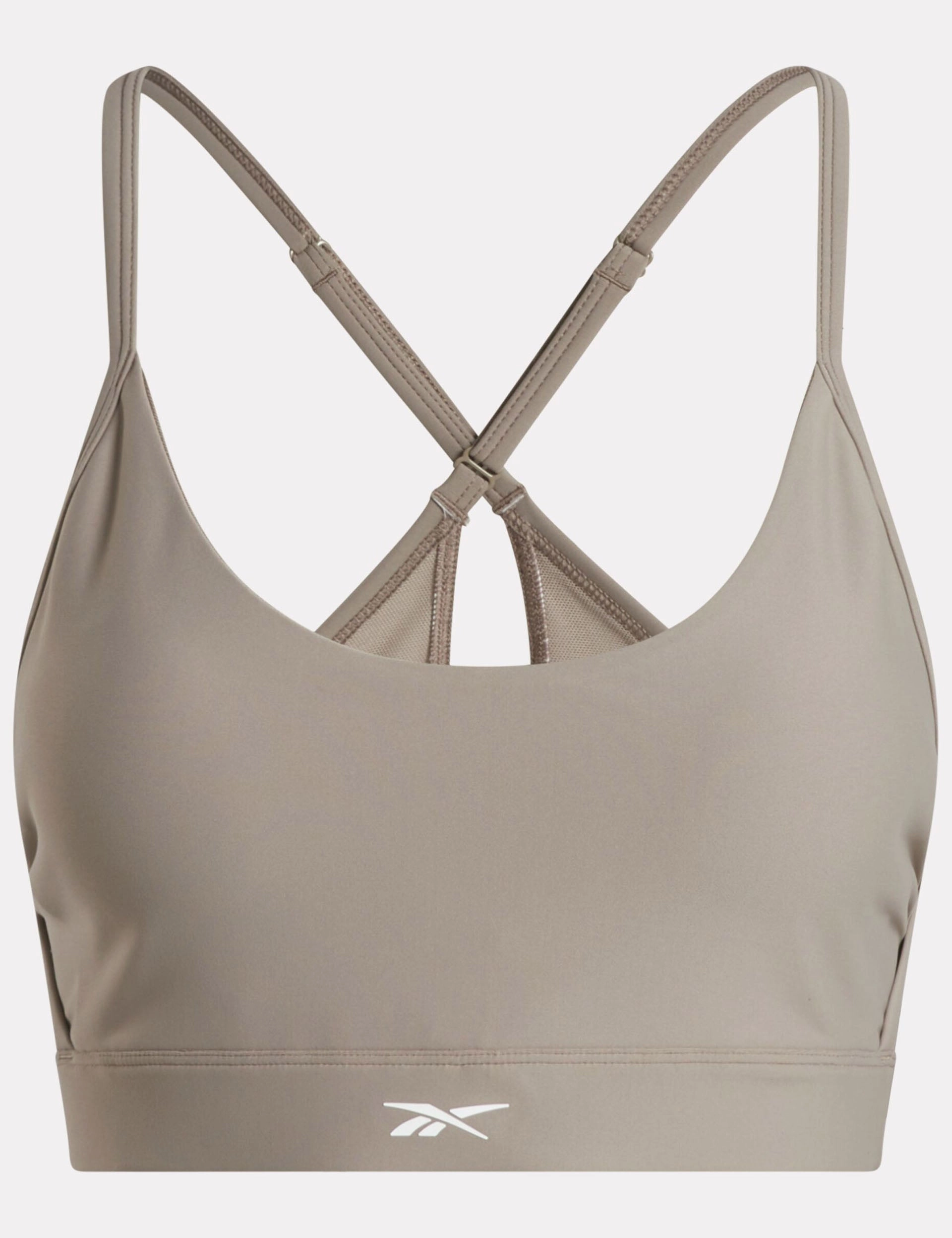 Easy Comfort Lux Strappy Sports Bra - Gritty Grey