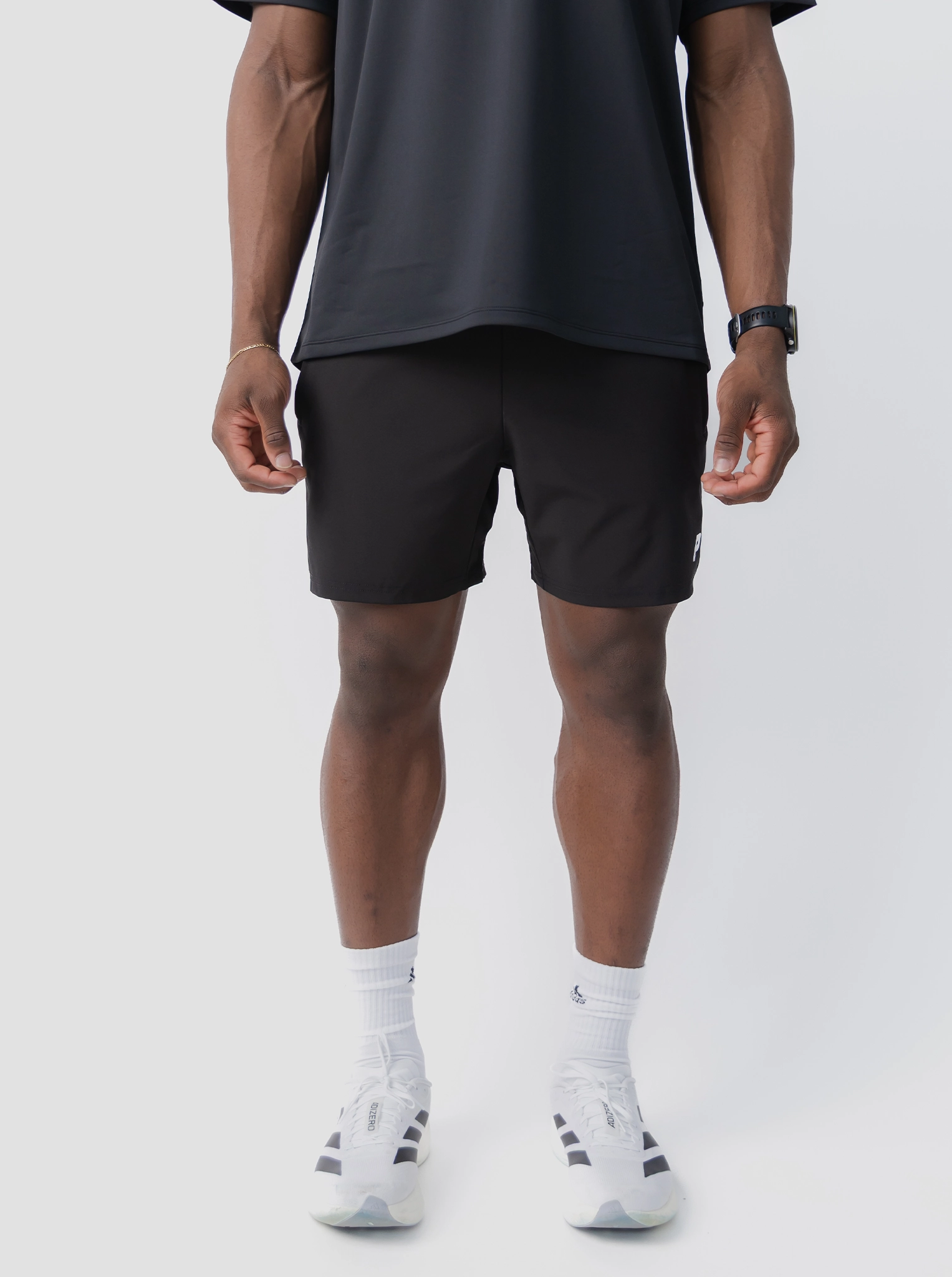 Performance Short 5" Layered Hem Detail Seamless Edge Design