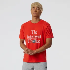 AntiStaticLining NB Hoops Essential Tee - ENERGY RED