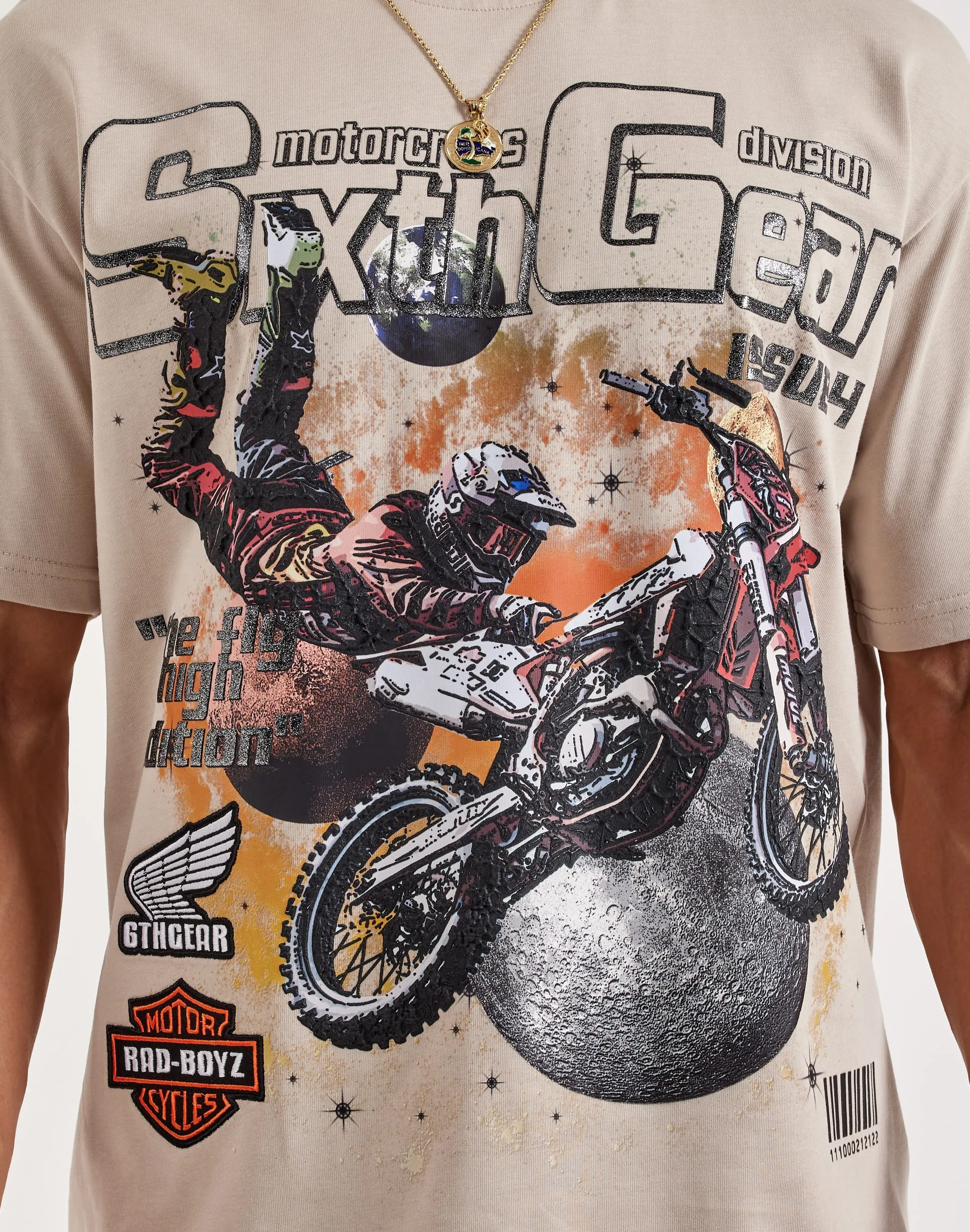 Rad Boyz Sixth Gear Tee Fine Weave