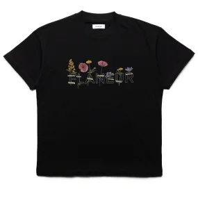 Flaneur Botanical Tee - Black Breathable Design