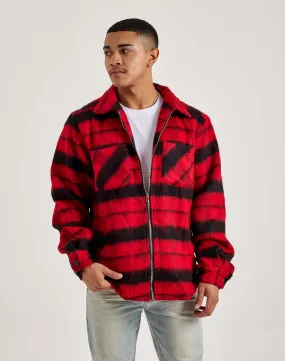 Travel Core EPTM Mohair Zip-Up Flannel