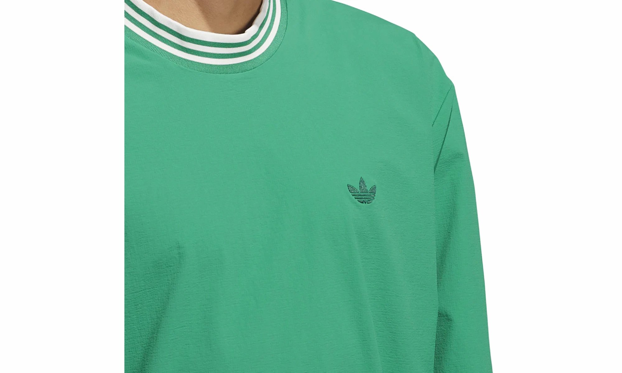 Rolling Links Crewneck "Green" Flex Fit