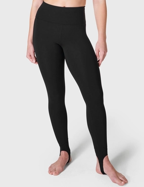Orbit Stirrup Leggings - Black High Function Durable Overlock Stitching