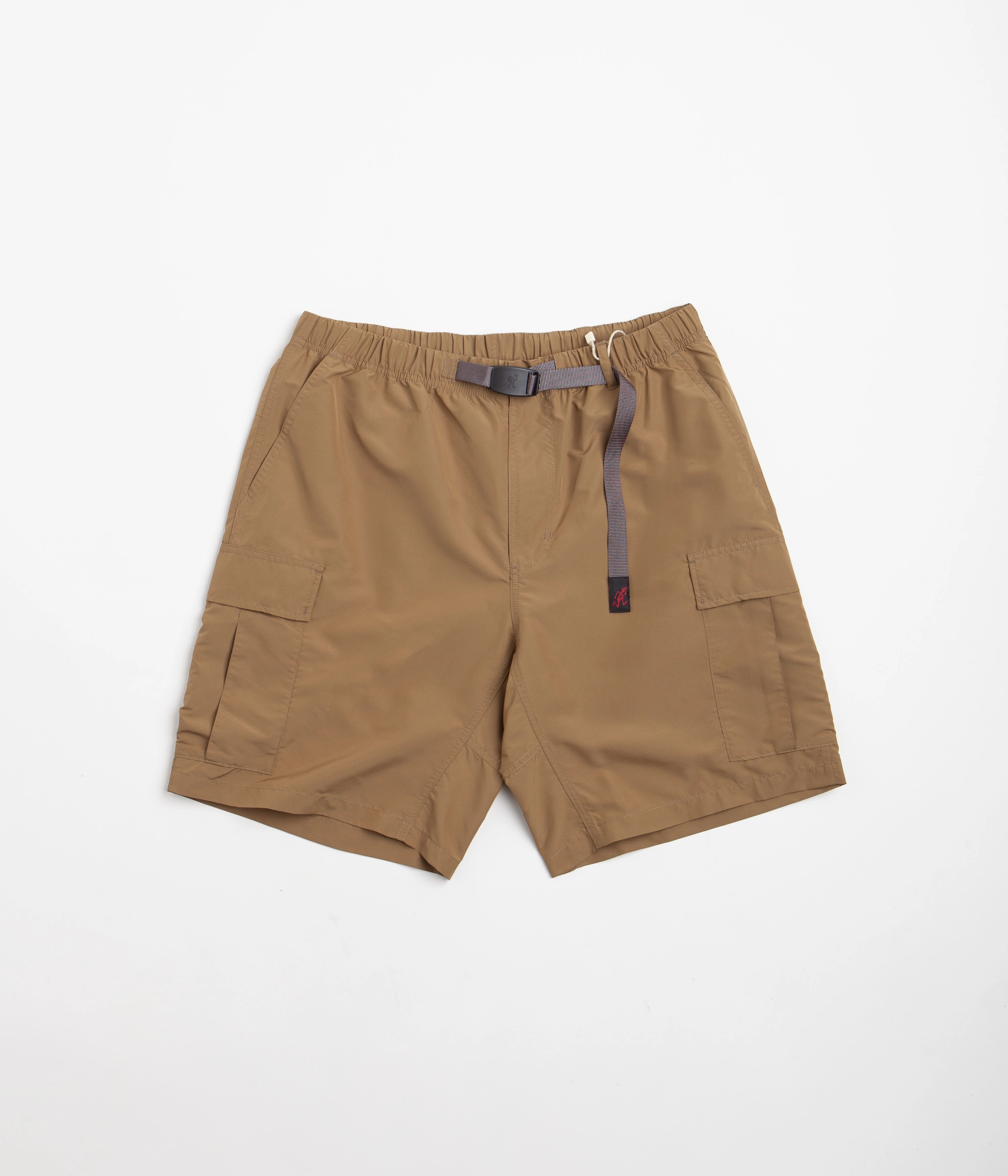 Gramicci Shell Cargo Shorts - Tan Plus Size