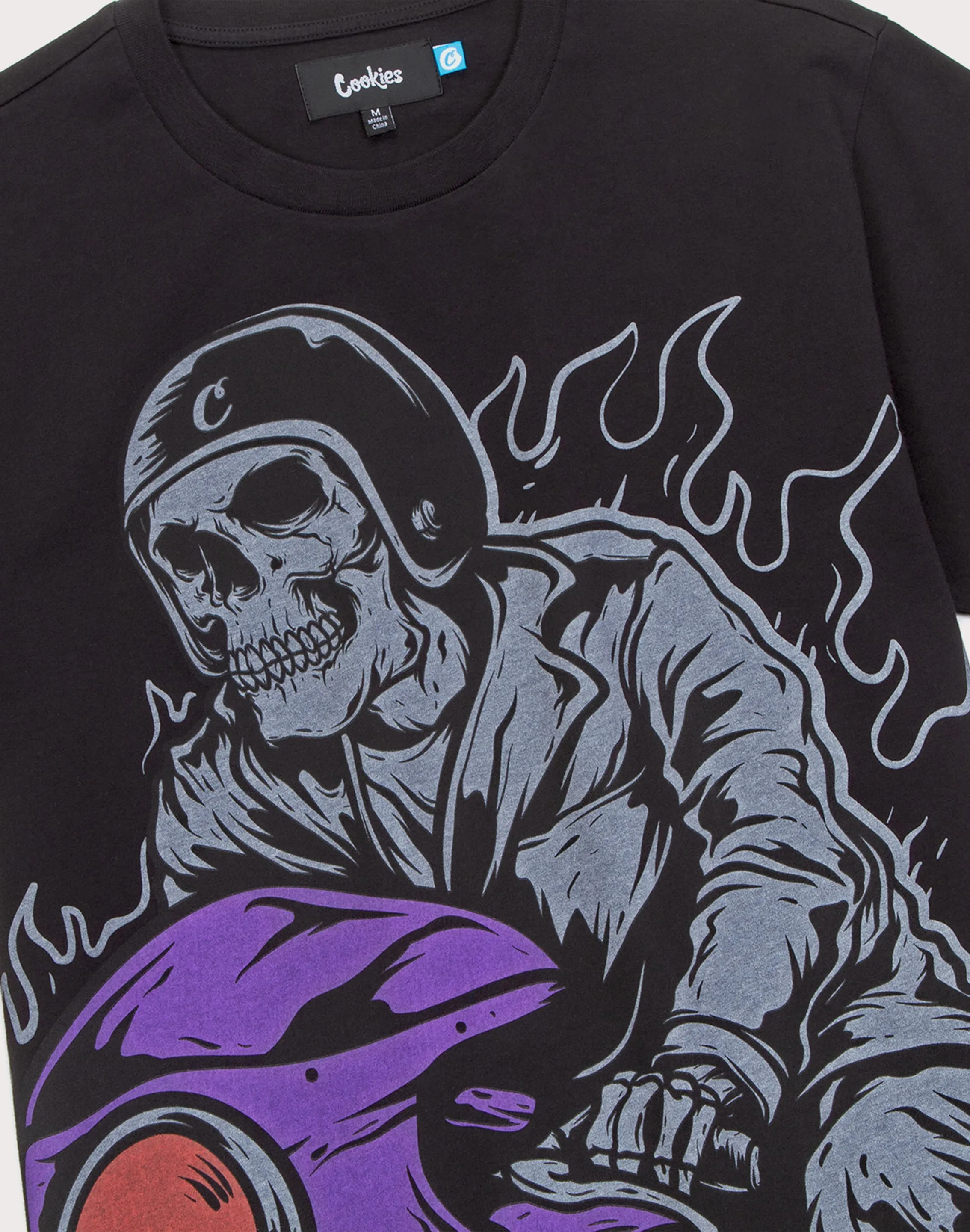 LowMaintenance Rain Fit Cookies Sf Outlaws Rider Black Tee