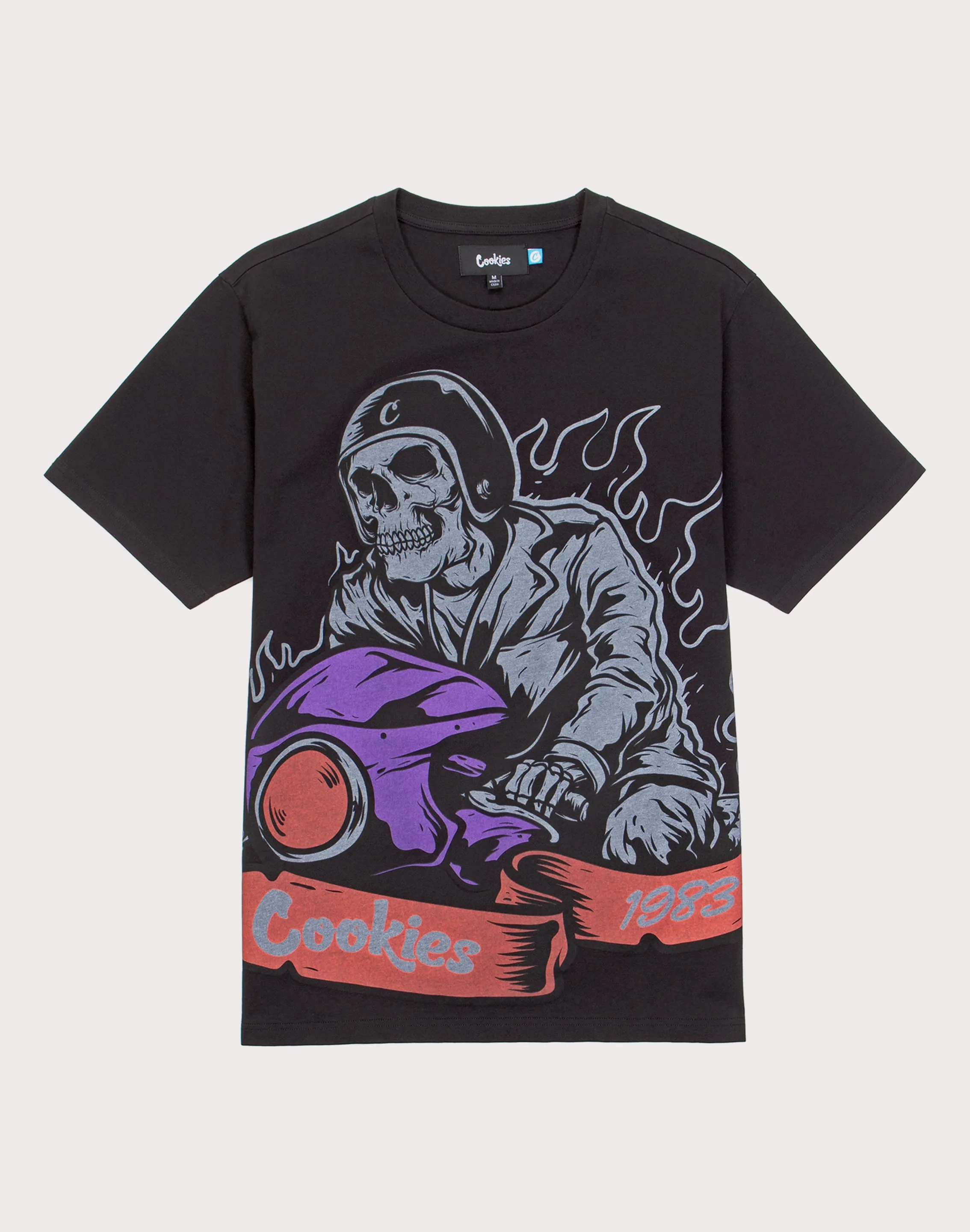 OdorResistant Coating World Tone Cookies Sf Outlaws Rider Black Tee