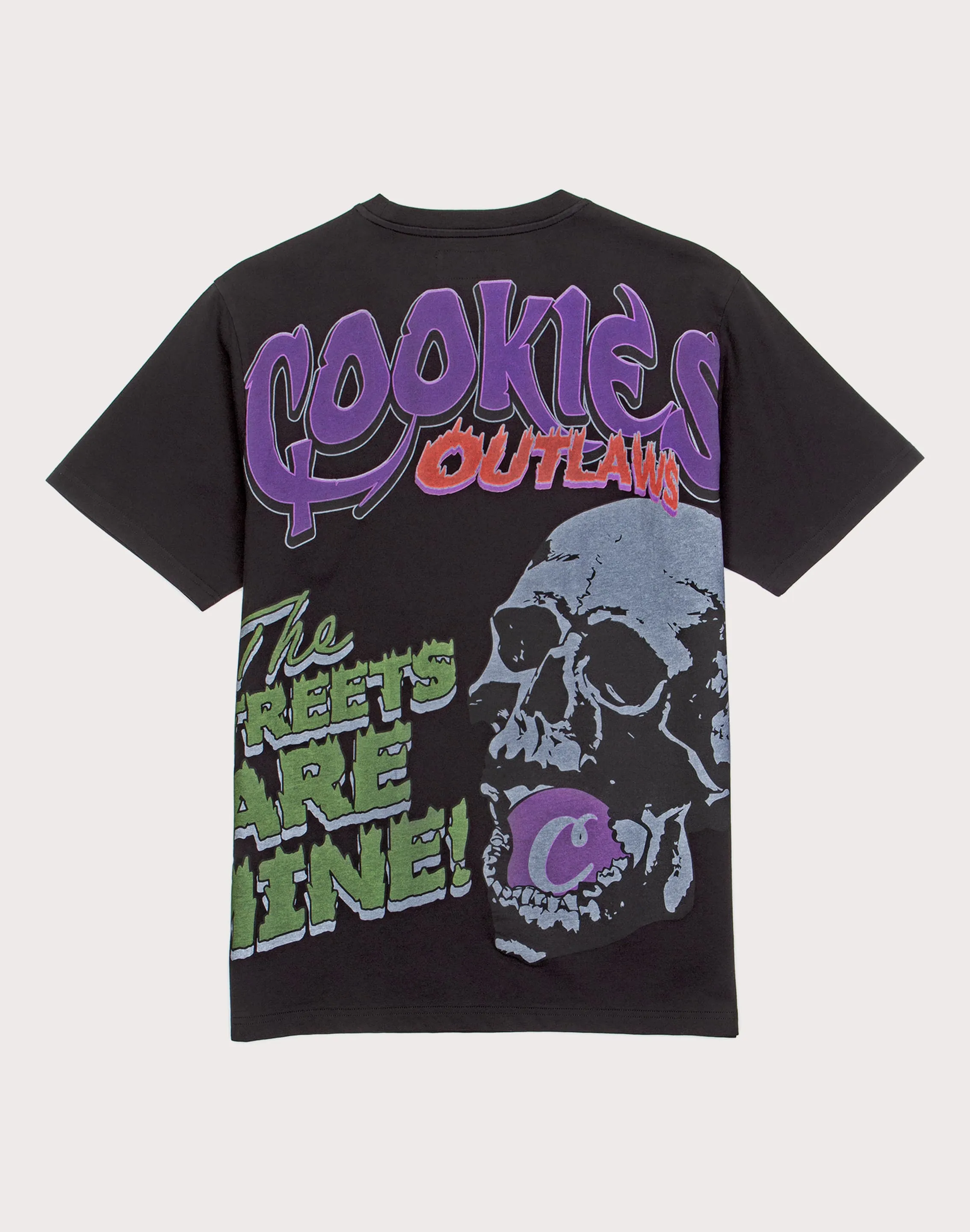 Street Glow Cookies Sf Outlaws Rider Black Tee