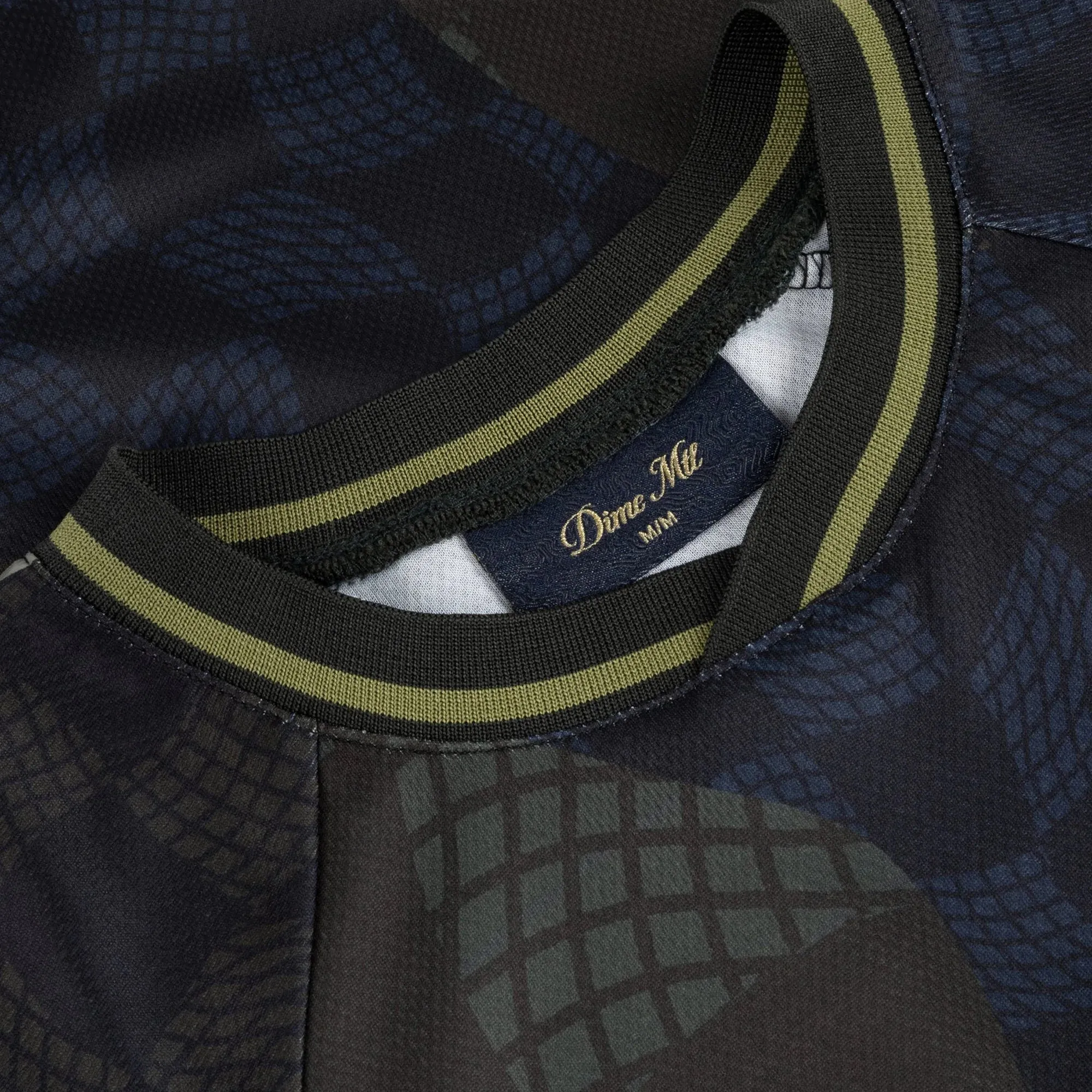 Digital Glow SoftTouchFinish CHECKERED HOME JERSEY - BLACK