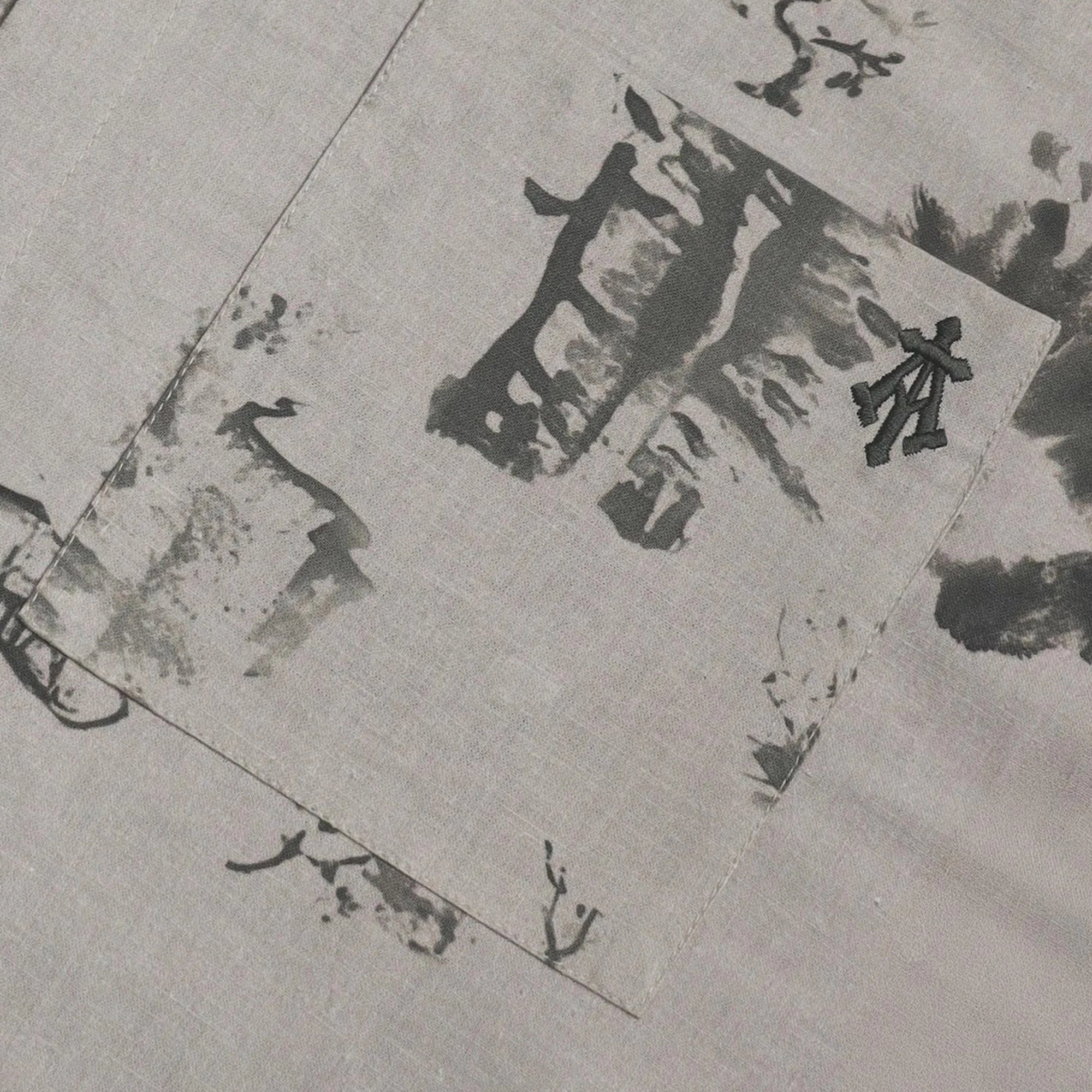 ALMOST GODS | THE TERRAIN SHIRT  { GREEN Silver Glow SustainableProduction
