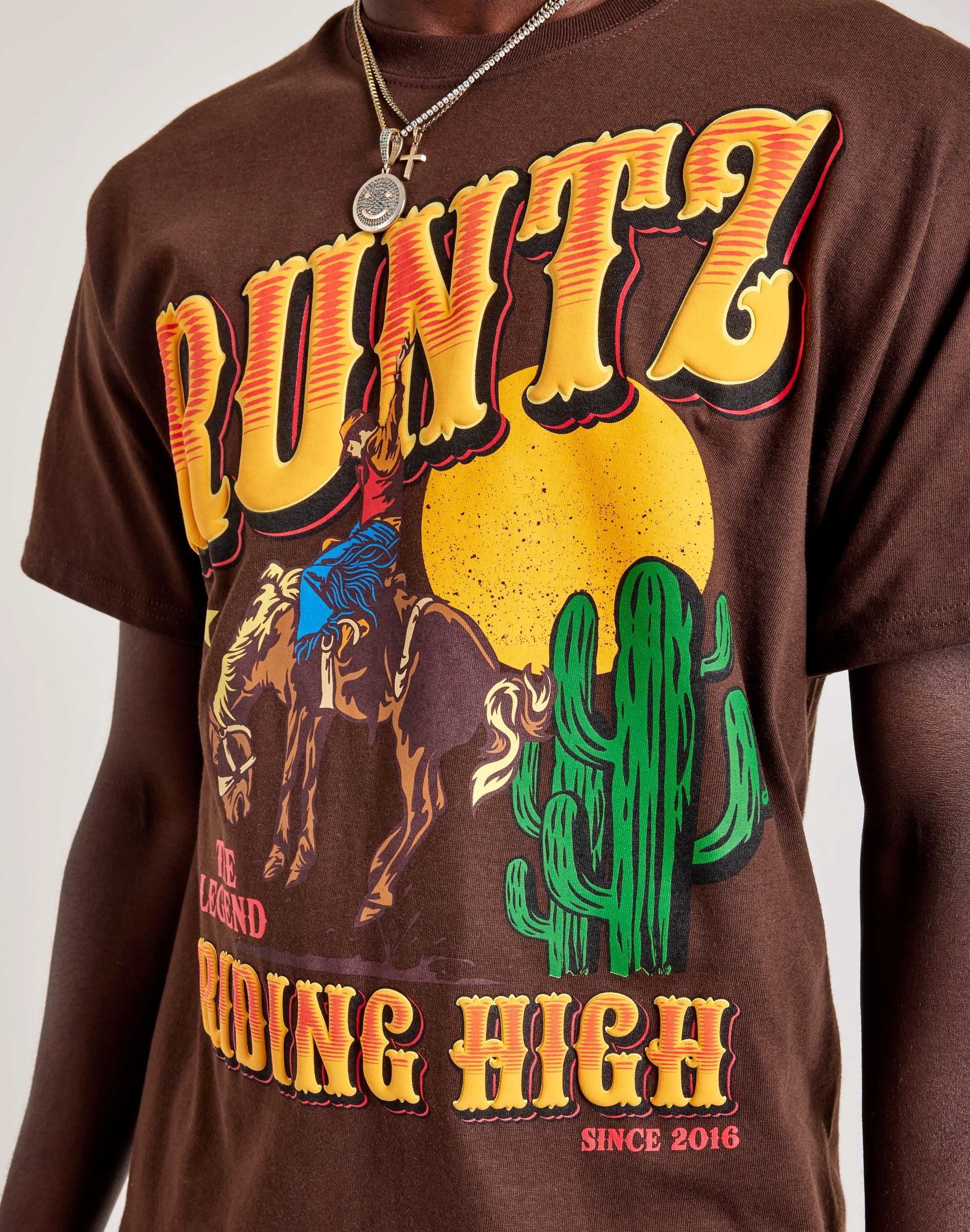 Runtz Riding High Tee LightweightKnit Breathable Lamination