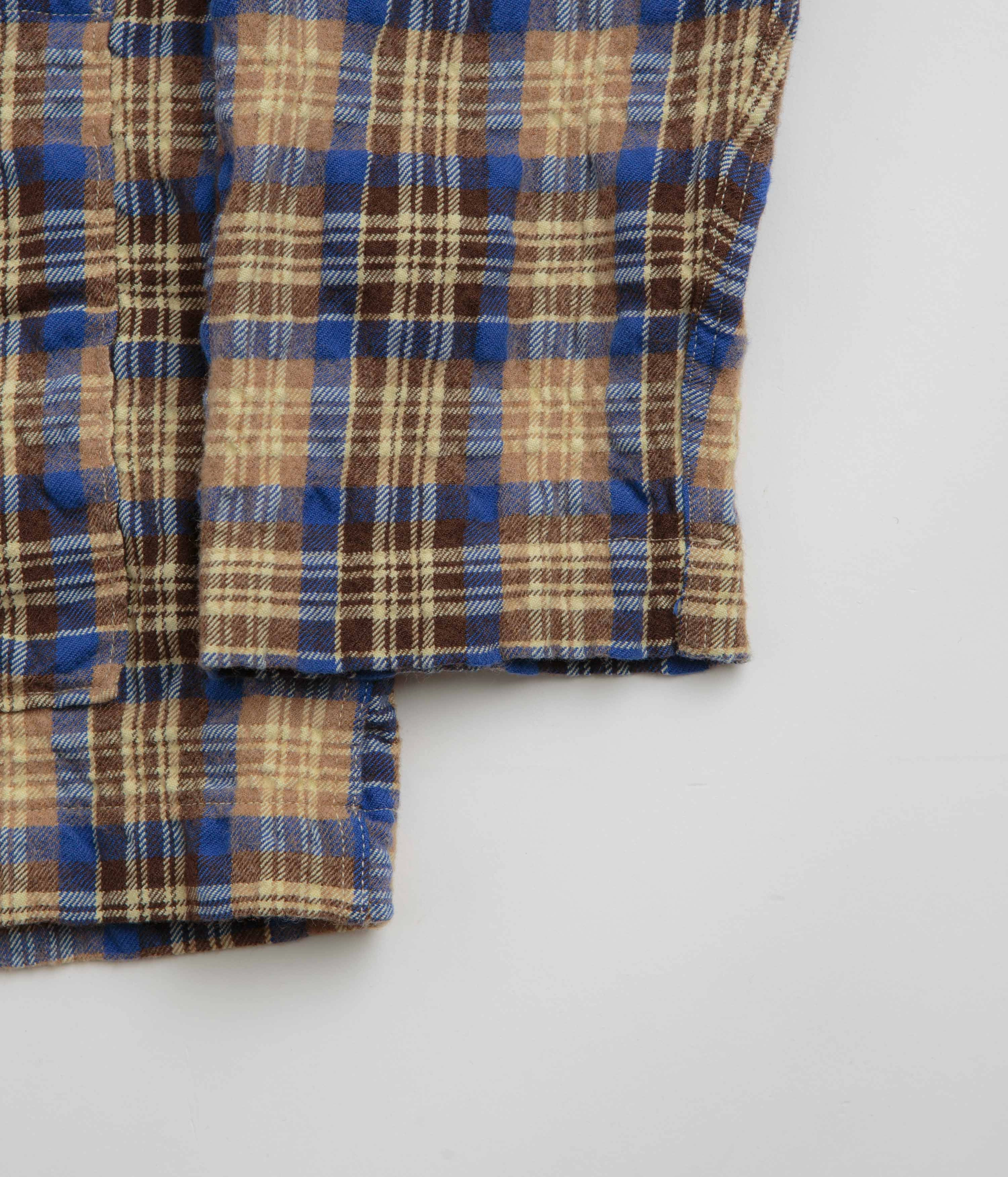 Universal Works Dockside Jacket - Blue / Sand Long Wear