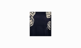 Skulled Hoodie "Black Plum"