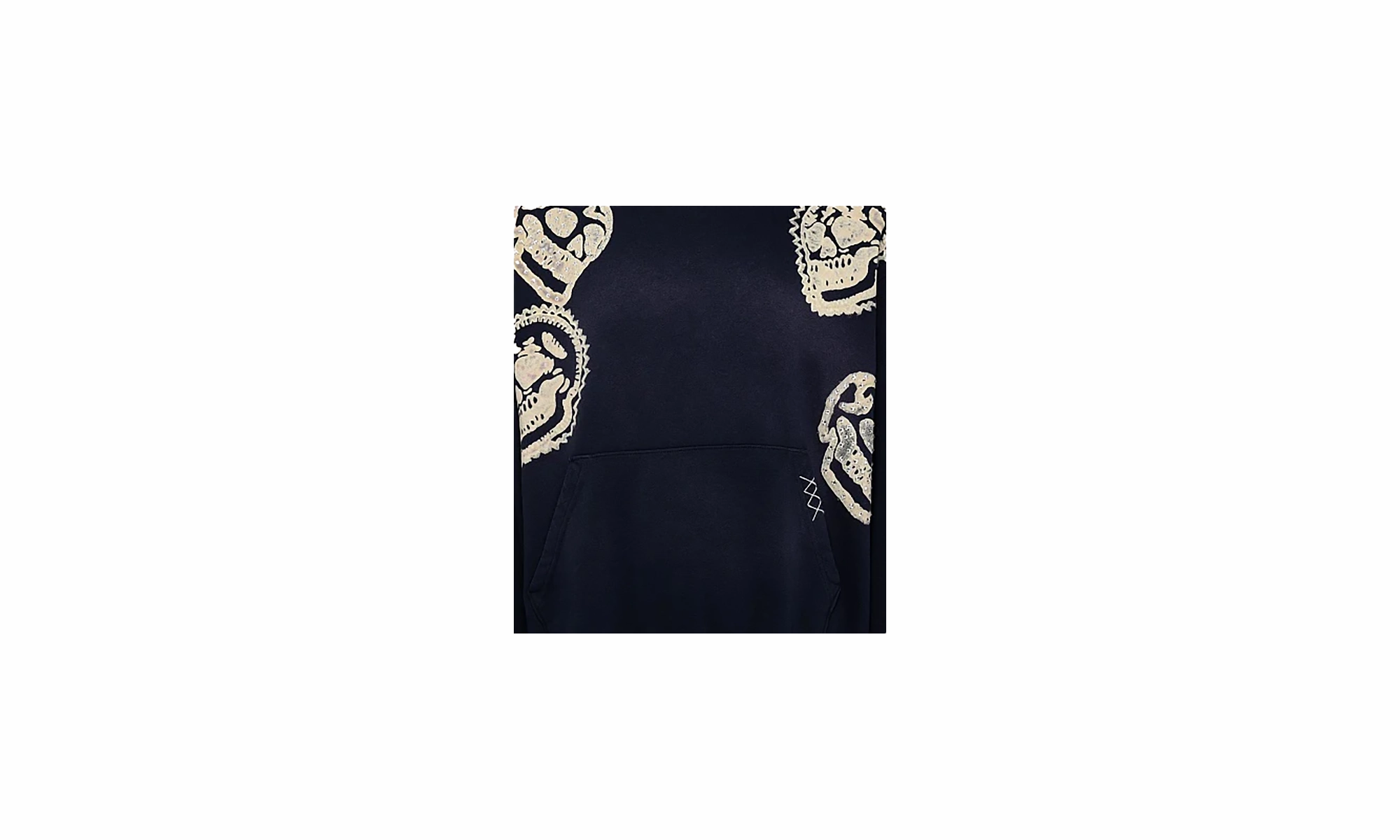 Skulled Hoodie "Black Plum"