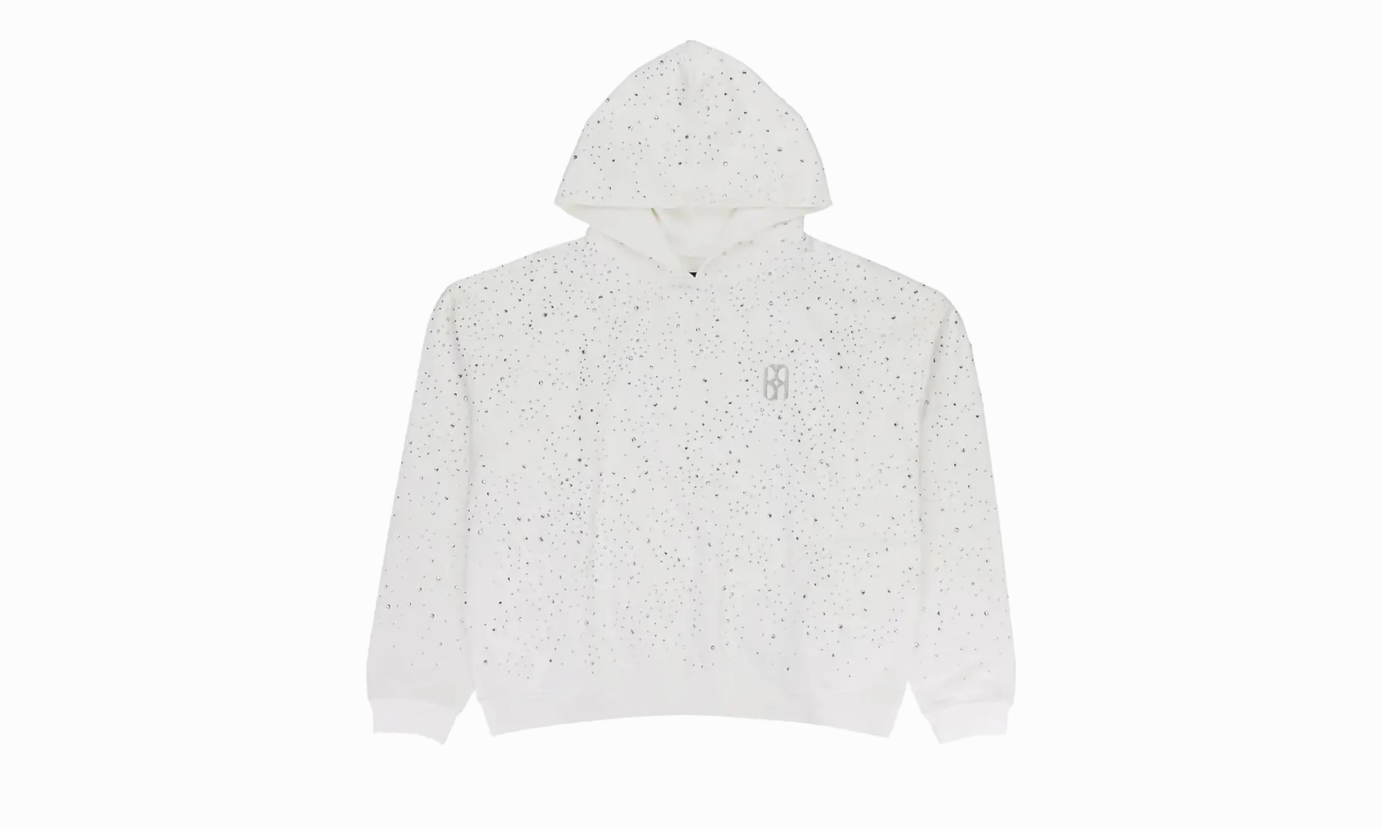 SKY DIAMOND WHITE HOODIE "White"