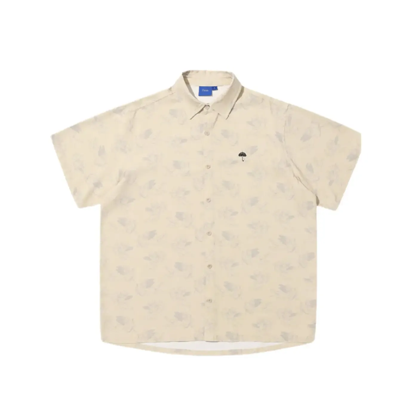 Ergonomic Back Panel Helas Angels Shirt - Beige