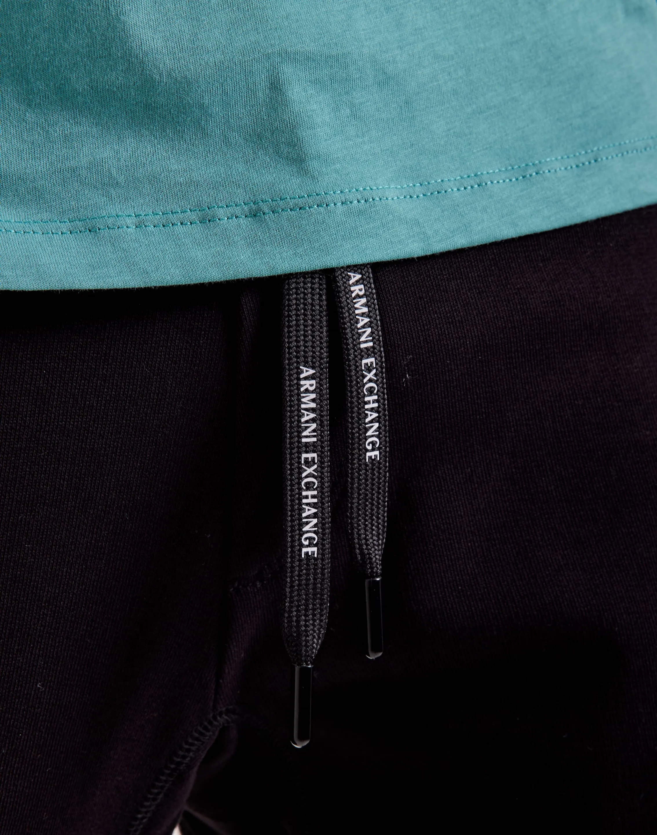FlexibleMaterial Armani Exchange Wordmark Logo Shorts