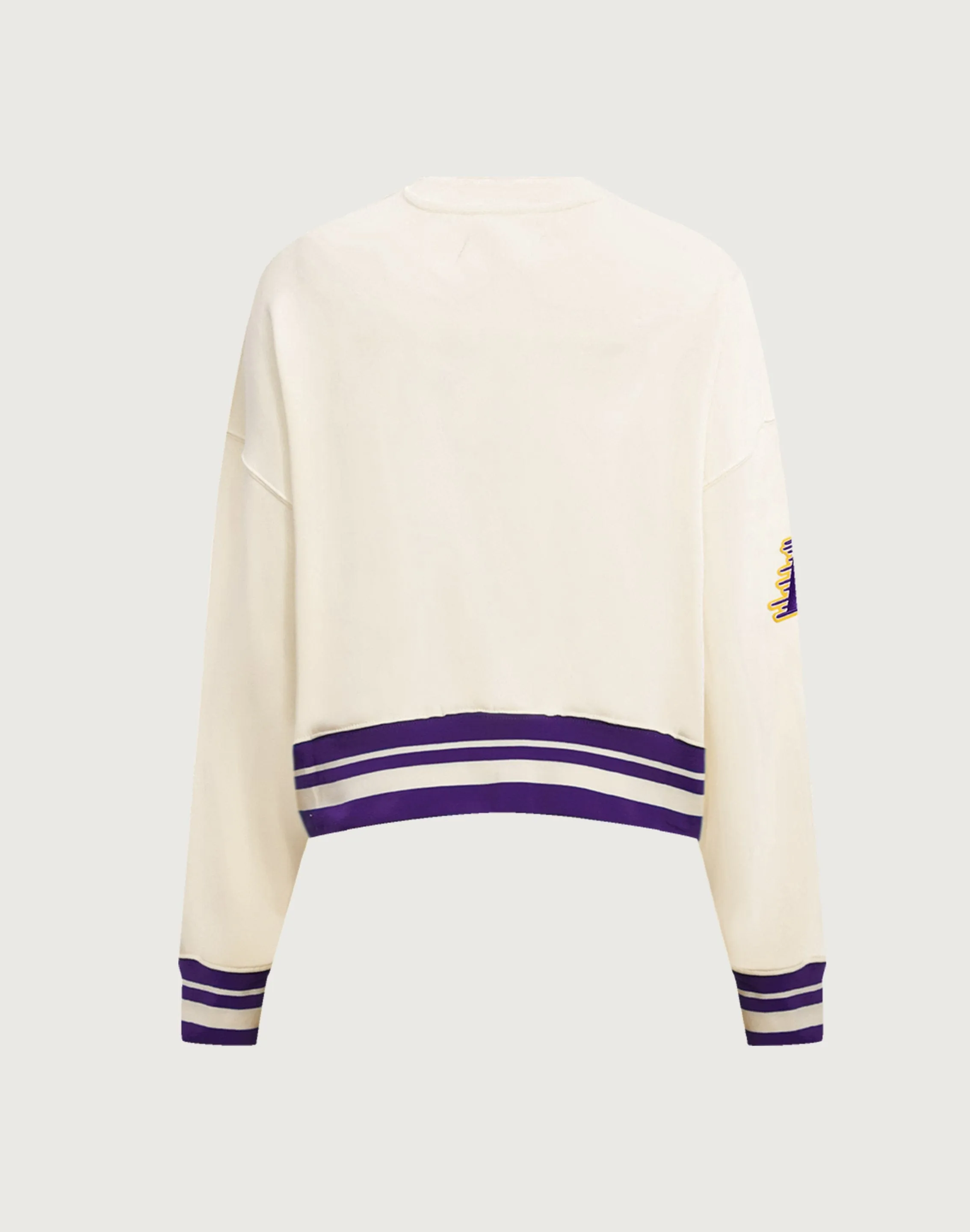 Pro Standard NBA Los Angeles Lakers Retro Classic Crewneck Icon Glow Daily Use