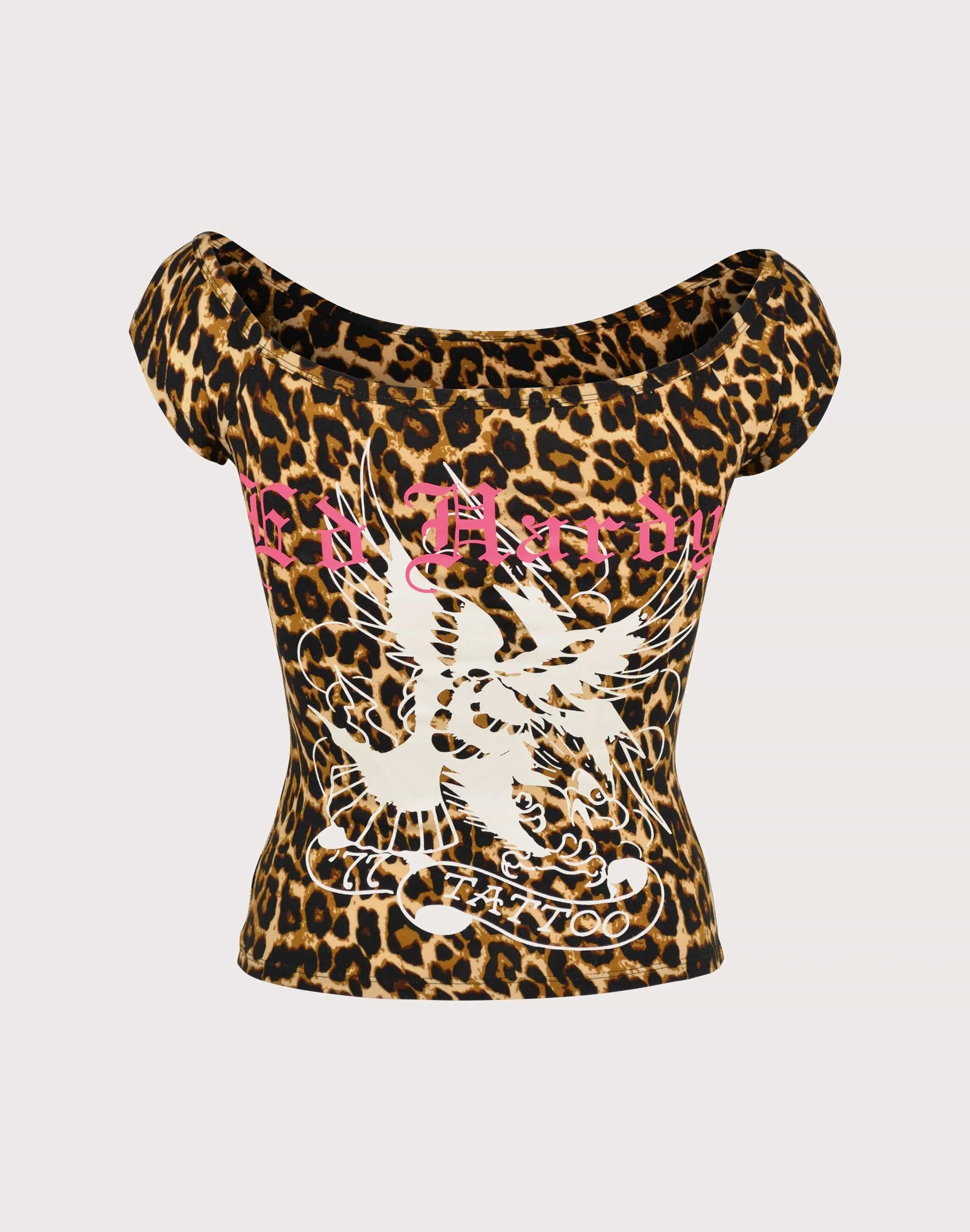 Ed Hardy Leo Heart Shirt Wild Mood