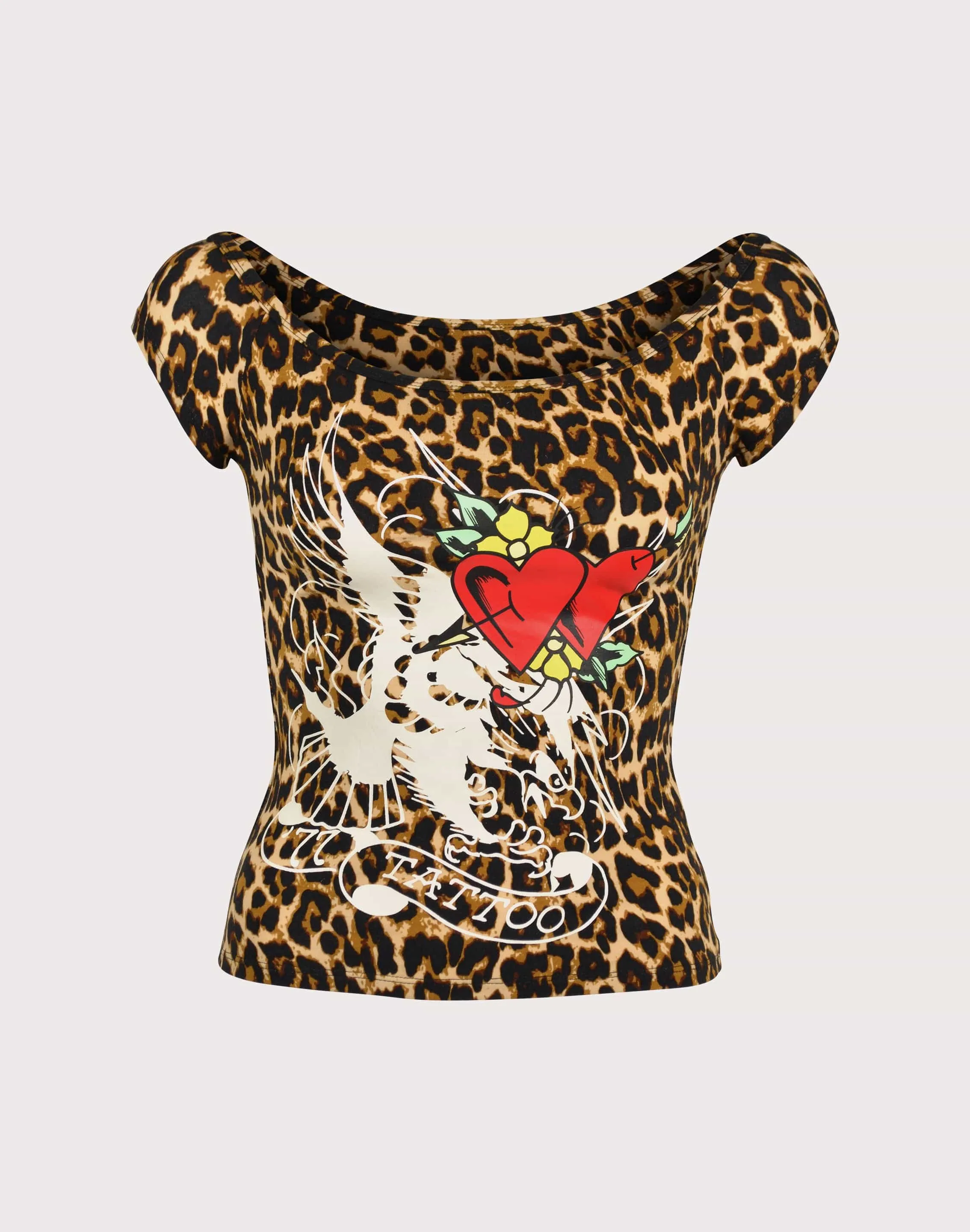 Ed Hardy Leo Heart Shirt StaticResistantLining Holiday Ease
