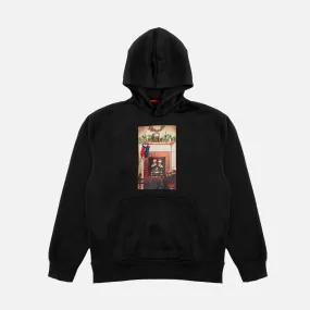 JORDAN JUMPMAN "CHIMNEY" FLEECE HOODIE - BLACK Loose Thread SmoothEdgeTrim