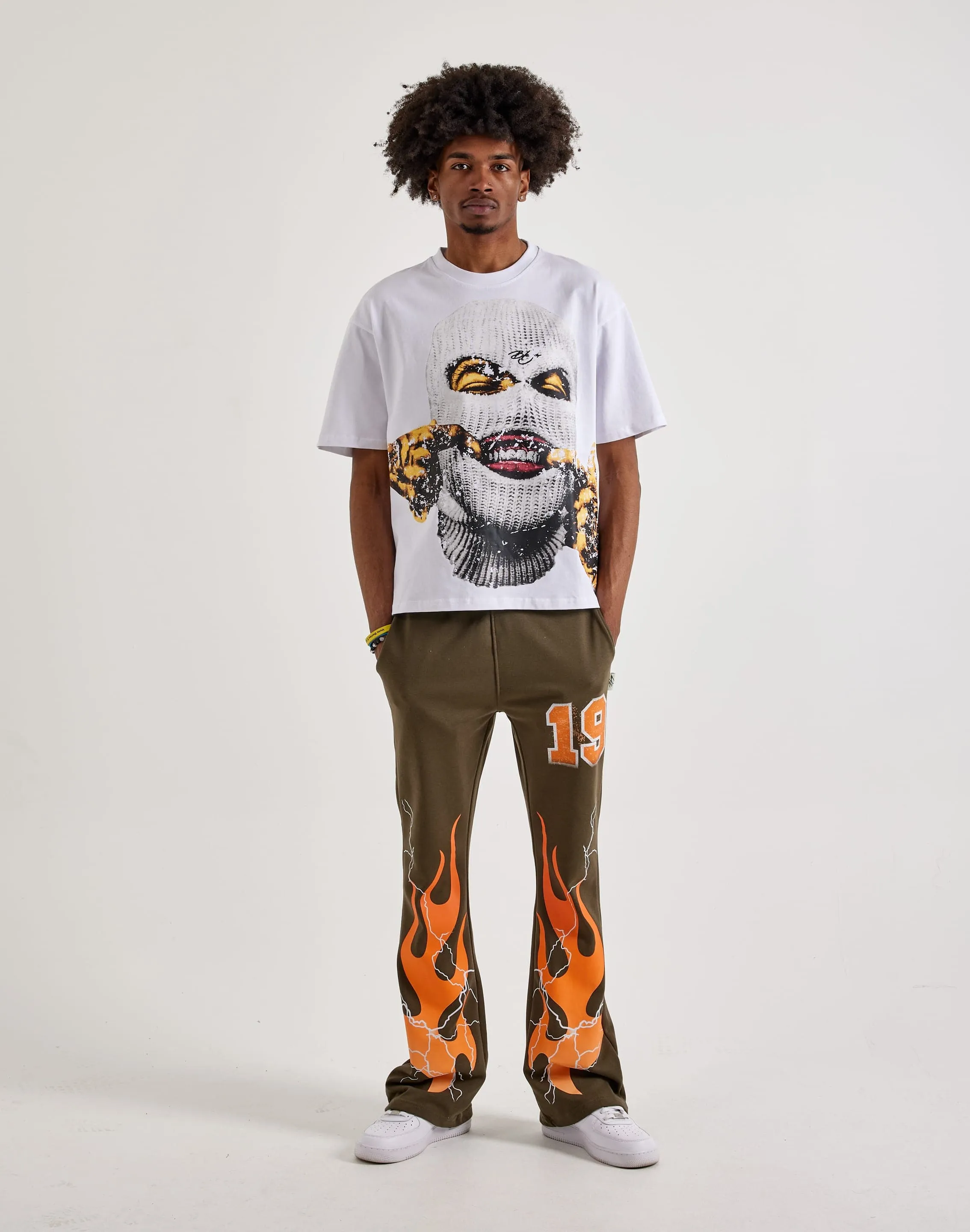 SplitHemDesign Velvet Soul BKYS  Reversed Face Crop Short Sleeve Tee