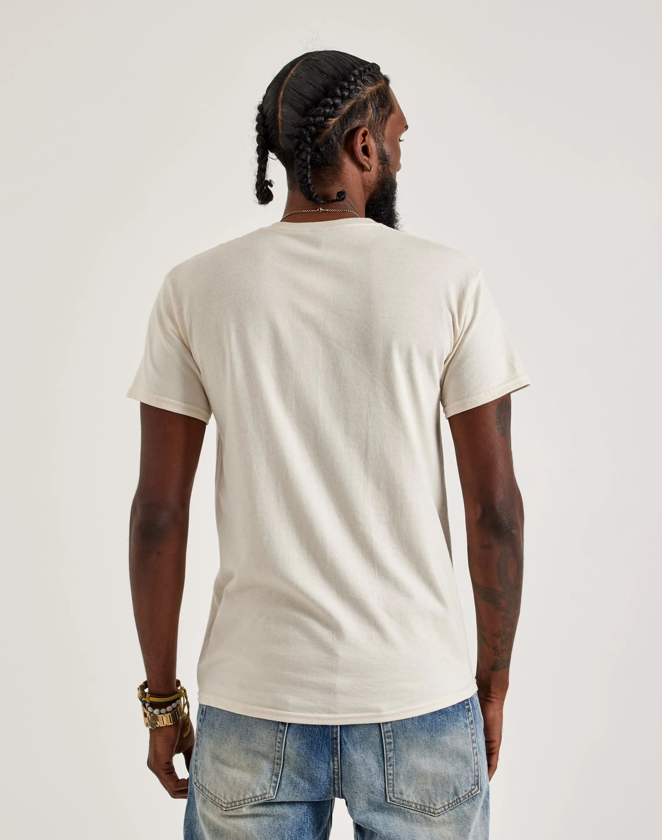 Popular Demand Framed Tee Earth Glow Hero Mode