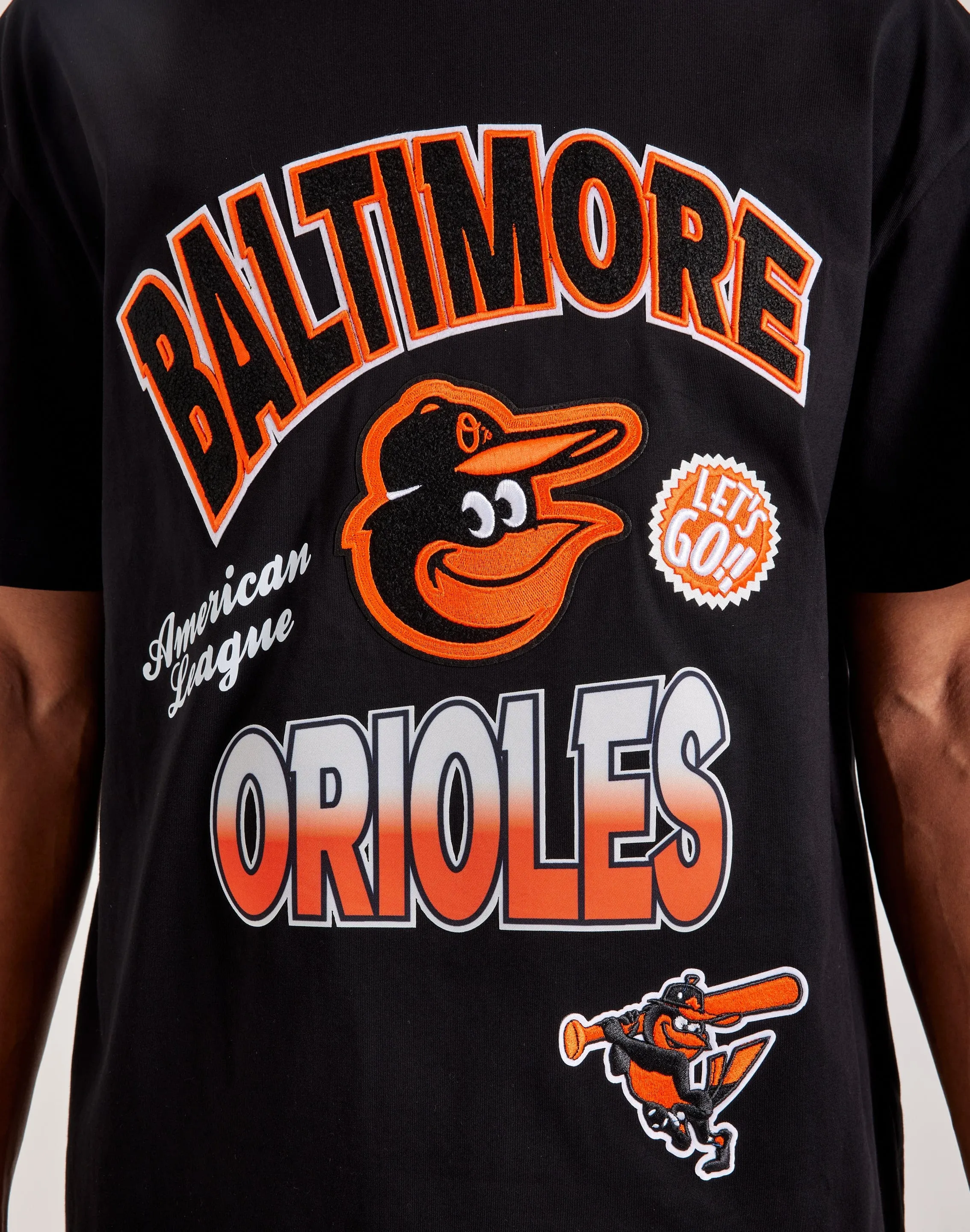 NonSlipGrip Street Glow Pro Standard MLB Baltimore Orioles Tee