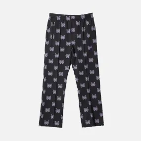 KAE TANAKA x NEEDLES TRACK PANT POLY JACQUARD - BLACK ZeroChafeSeams