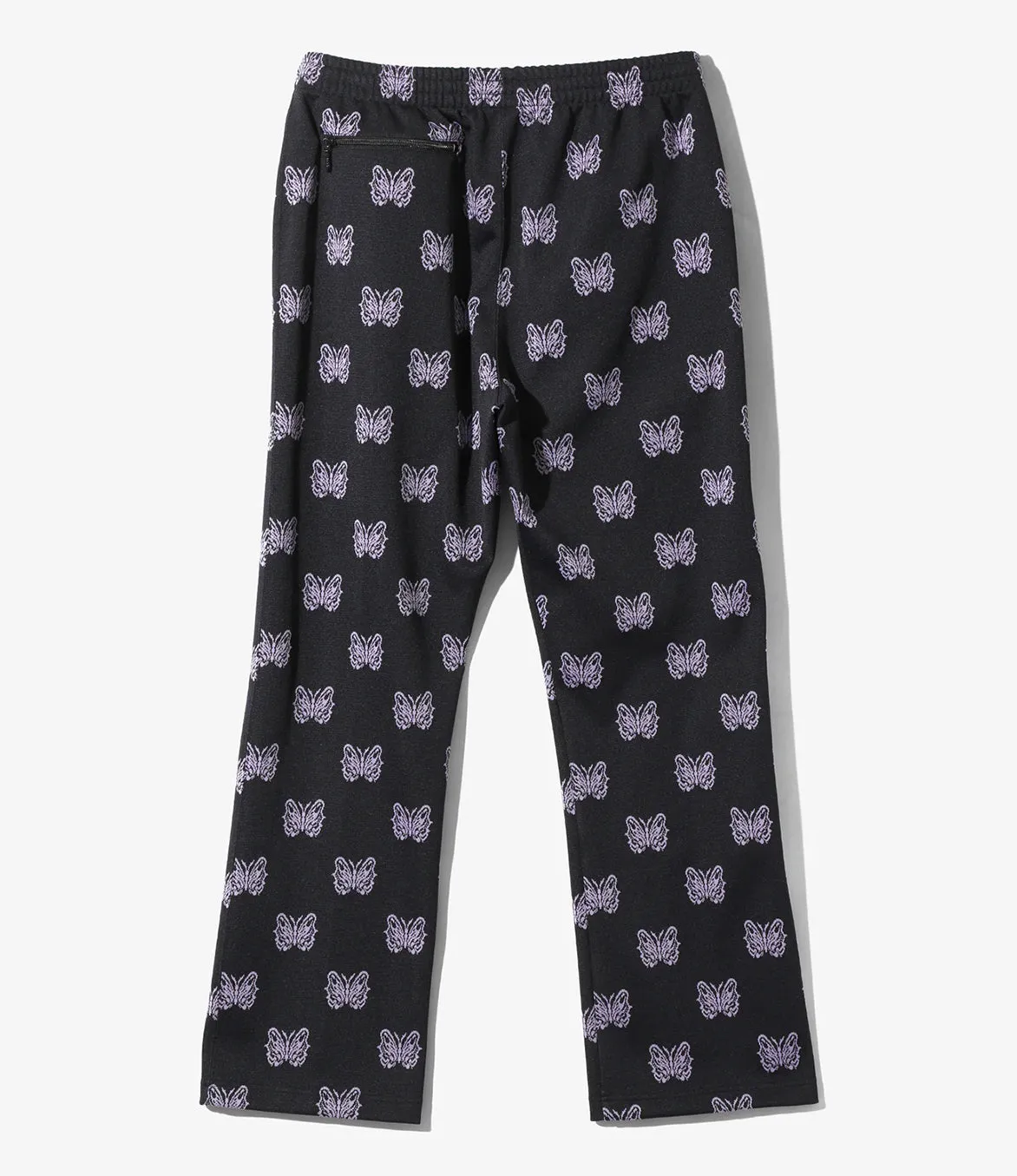 DoubleLayeredEdging Fall Core KAE TANAKA x NEEDLES TRACK PANT POLY JACQUARD - BLACK