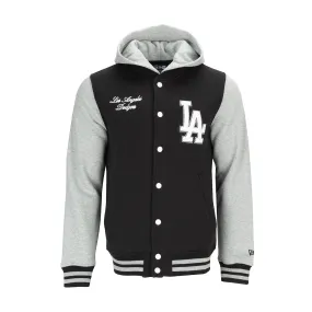 Dodgers Snap Front Fleece Jacket - Mens RipstopFabric