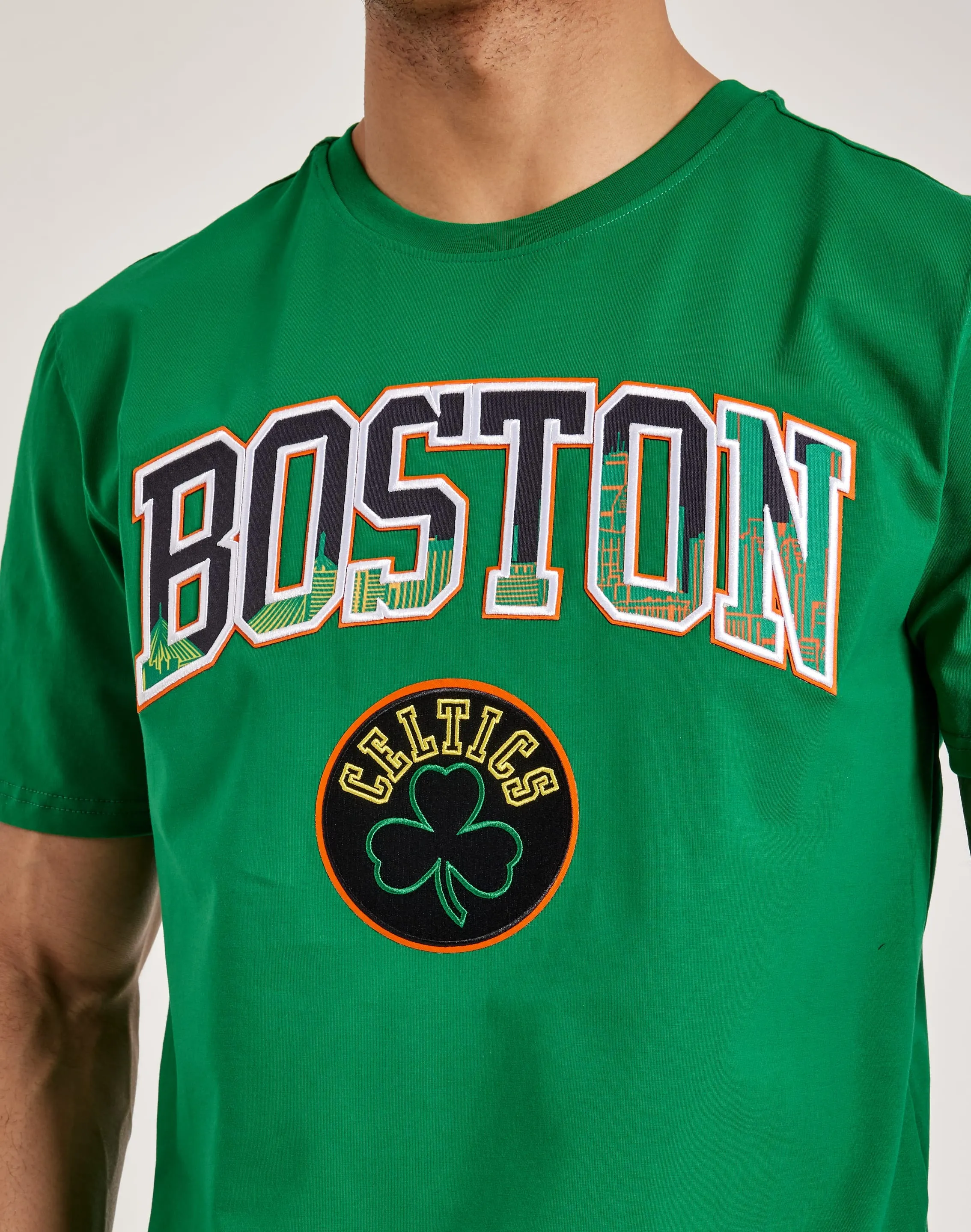 Pro Standard NBA Boston Celtics Tee ButterSoftKnit Street Glow