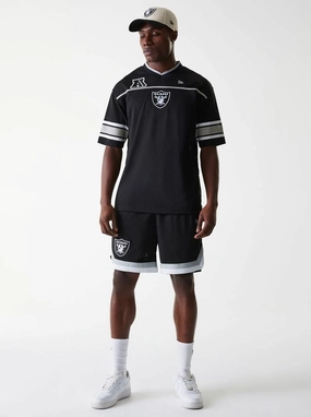 Tactile Feedback Loops Las Vegas Raiders Mesh Short