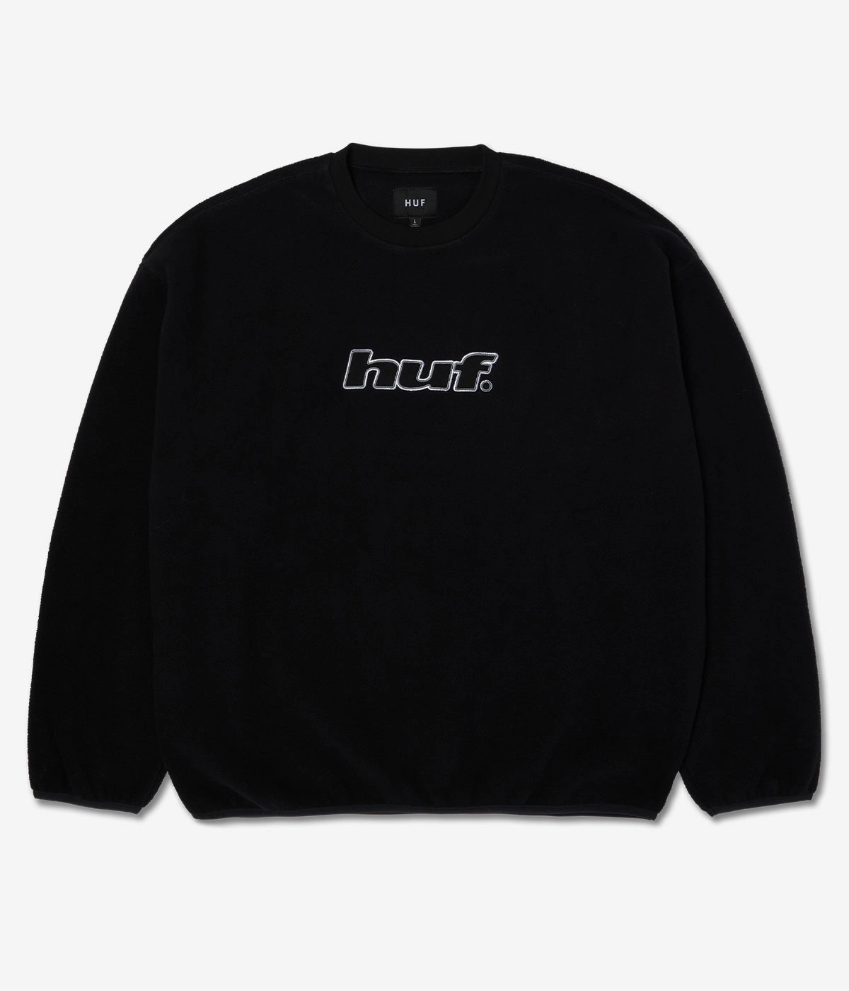 Huf H Dot Polar Fleece Crewneck SnagResistant Weave