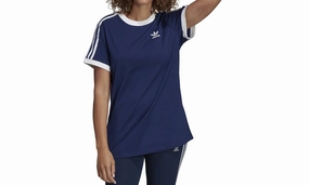 3 Stripes Tee "Dark Blue" Ocean Air