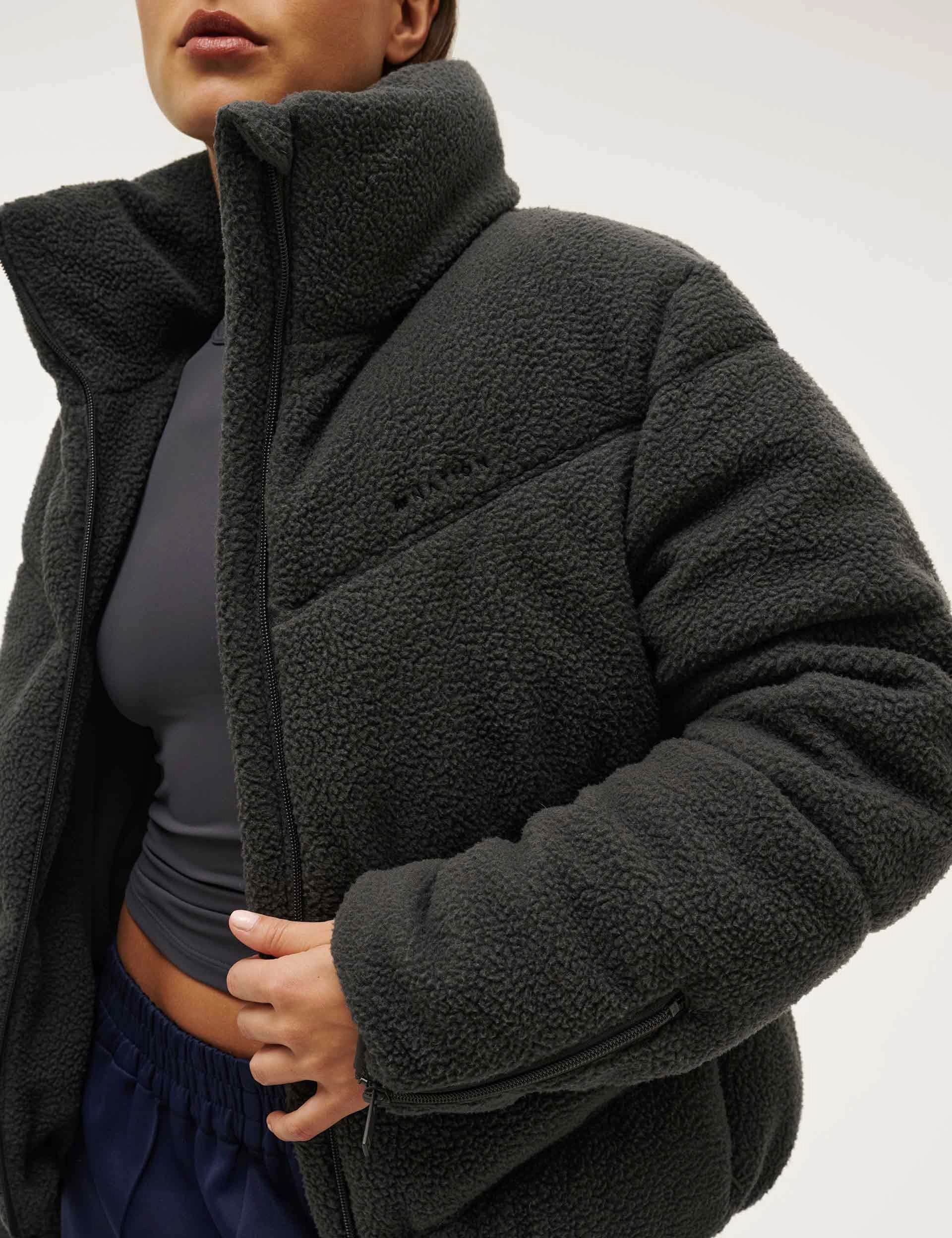 Fortune Sherpa Jacket - Marine Blue ReinforcedSeams Layered Cuff System