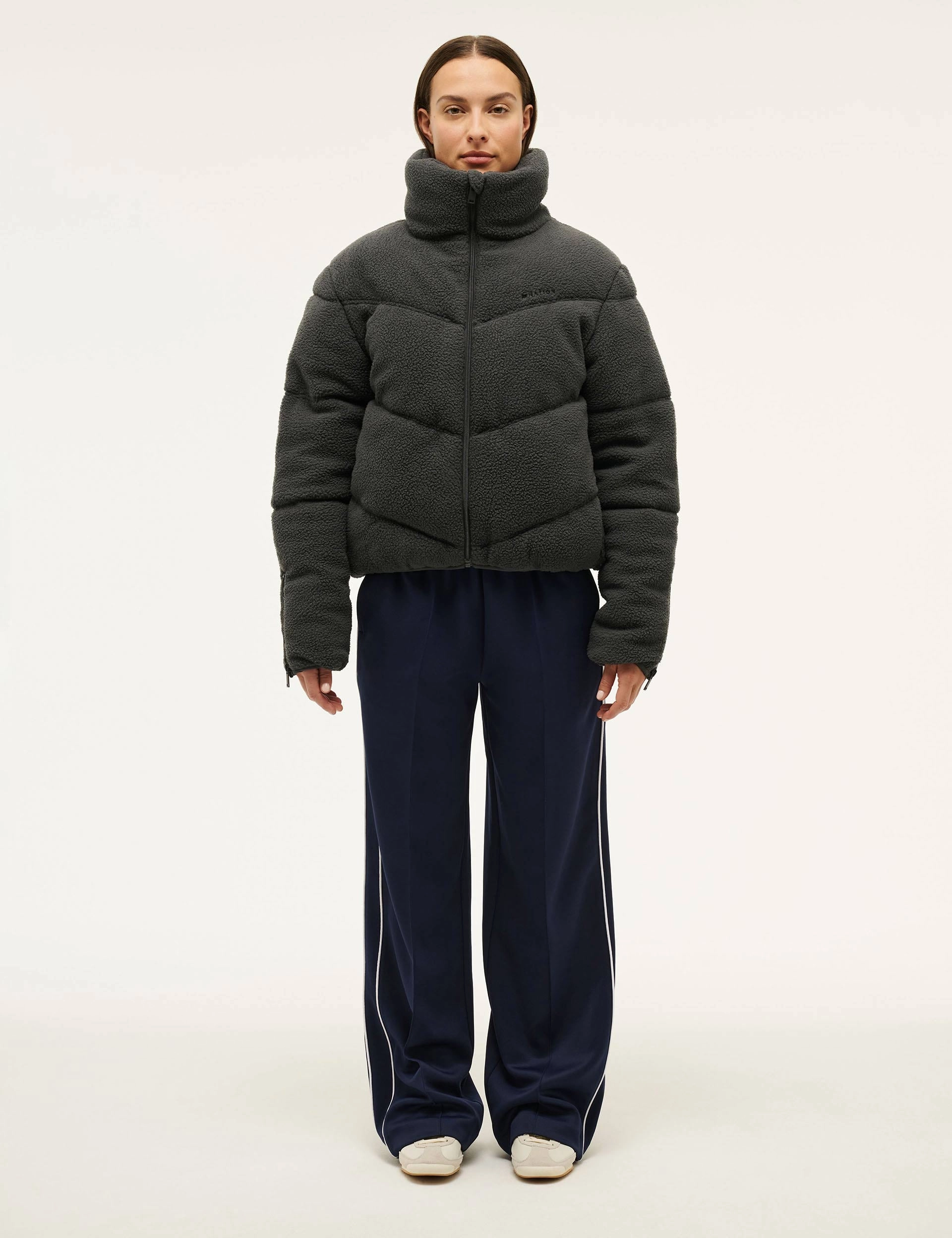 Minimal Detail Fortune Sherpa Jacket - Marine Blue
