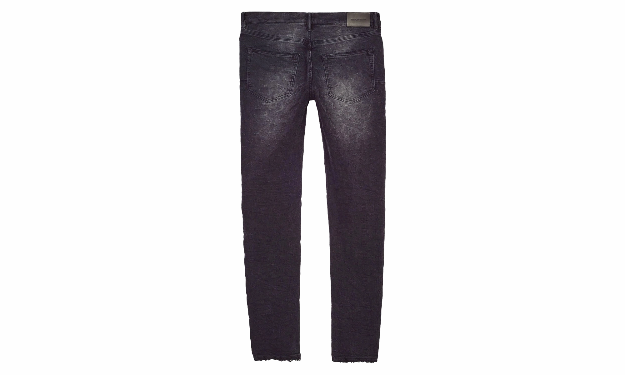 Jacquard Monogram Jeans Minimalist Style Chill Outfit Evening Stroll Comfy