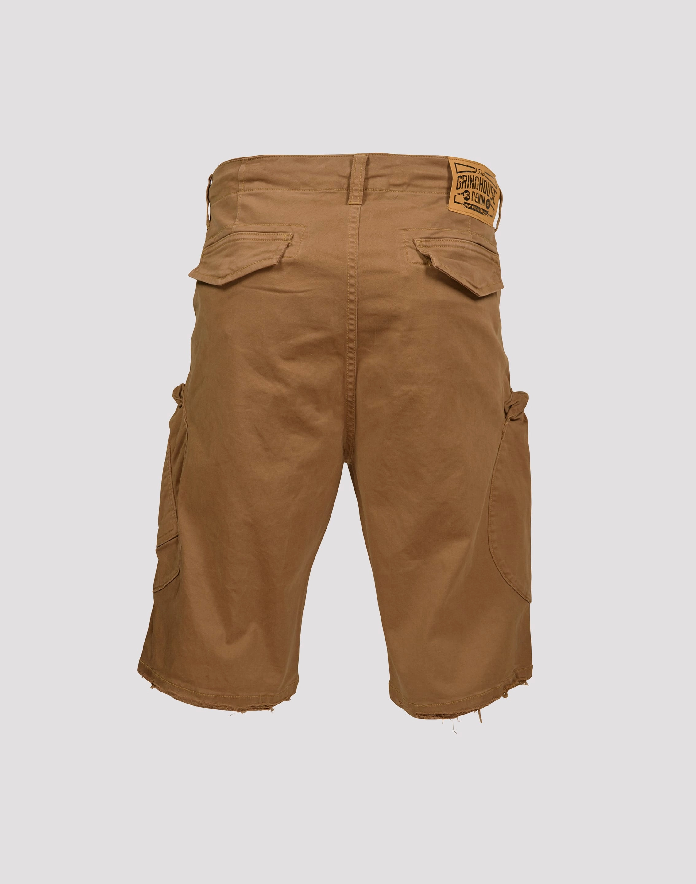 Grindhouse Cargo Desert Shorts Pure Linen Blend