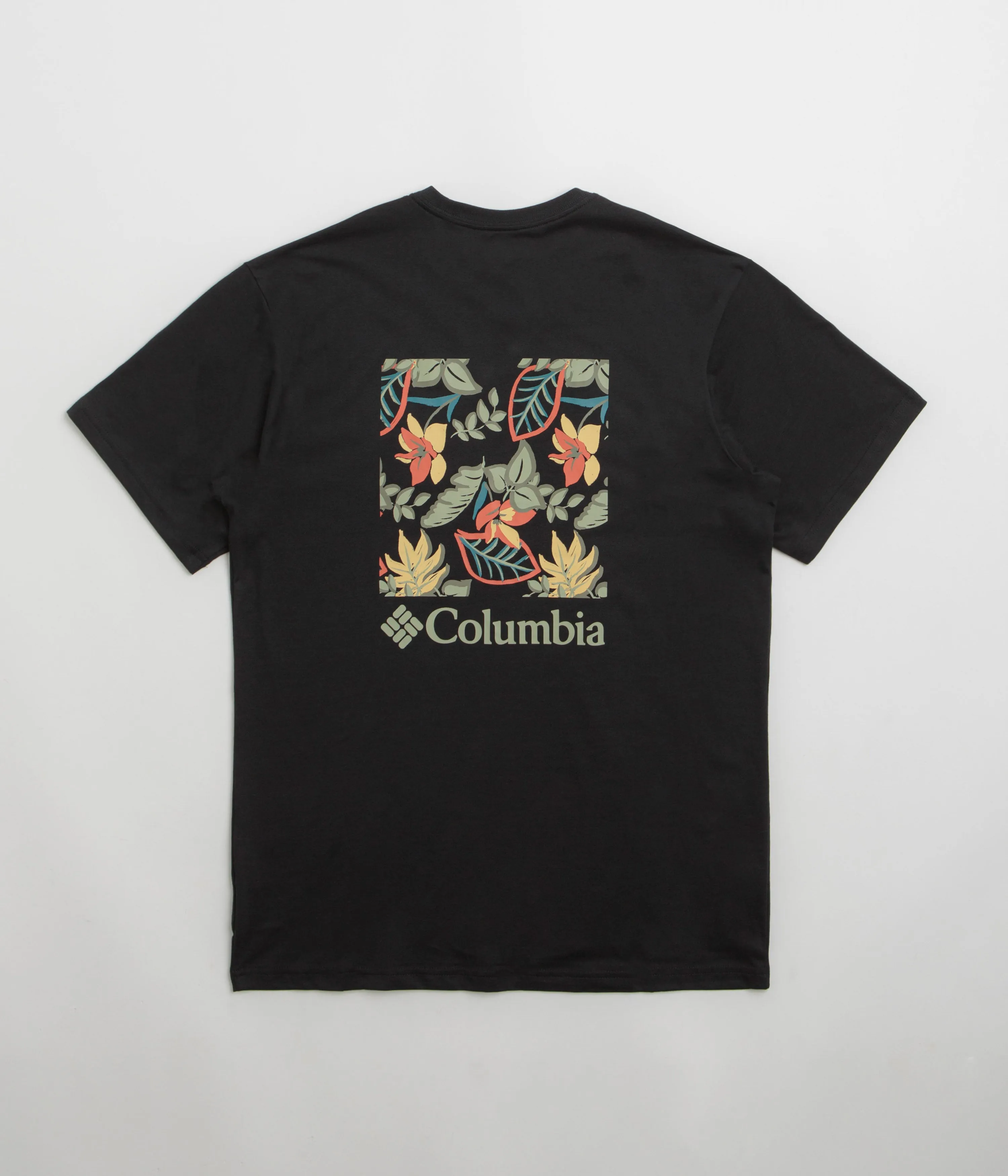 Dry clean only vest silhouette Columbia North Cascades T-Shirt - Black / Pasteled Framed