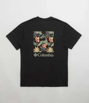 Dry clean only vest silhouette Columbia North Cascades T-Shirt - Black / Pasteled Framed