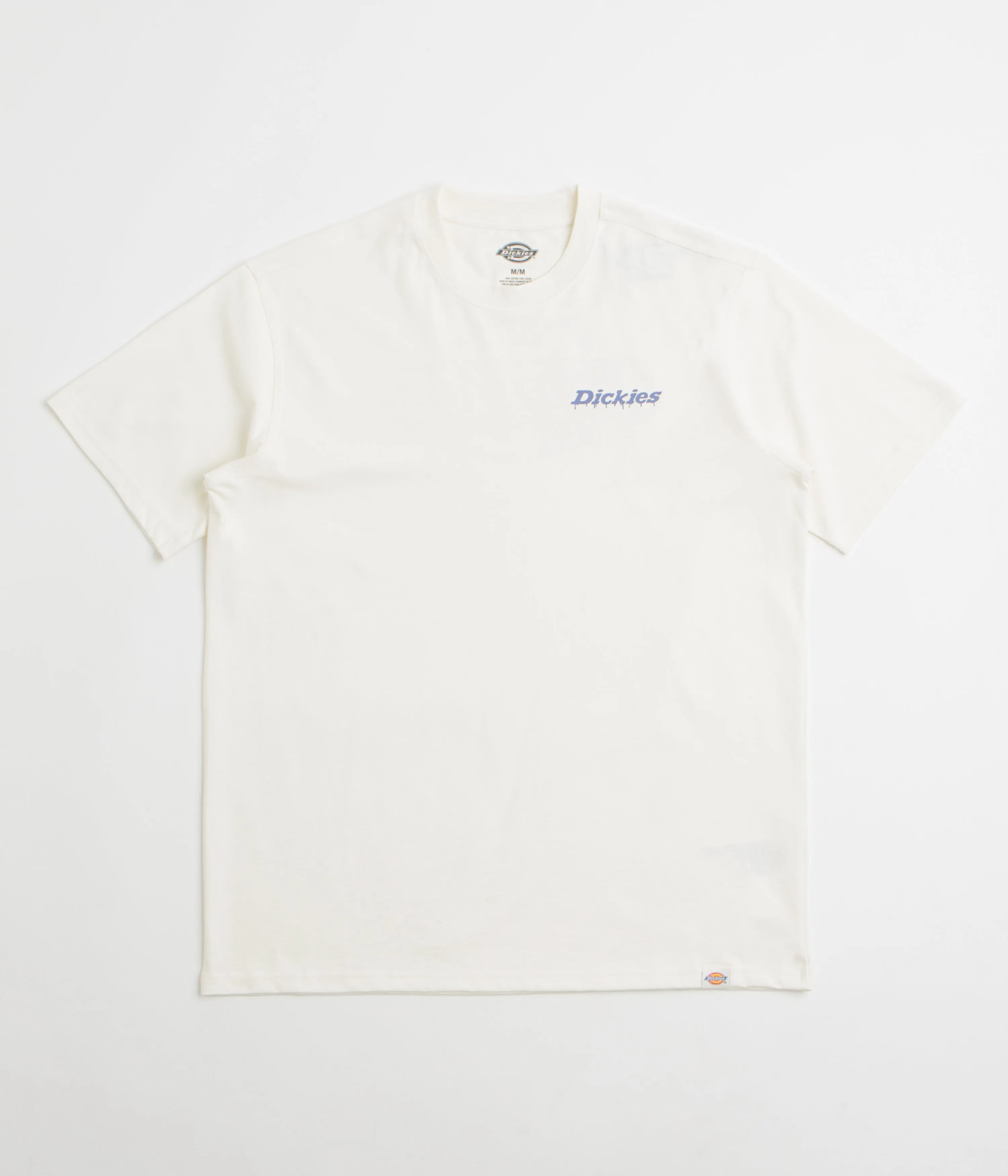 Fringe Detail wide hem Dickies Statesville T-Shirt - Egret